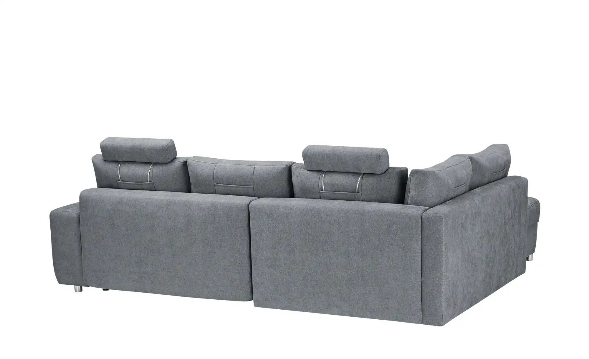 bobb Ecksofa  Arissa de Luxe ¦ grau ¦ Maße (cm): B: 268 H: 91 T: 215.0 Pols günstig online kaufen
