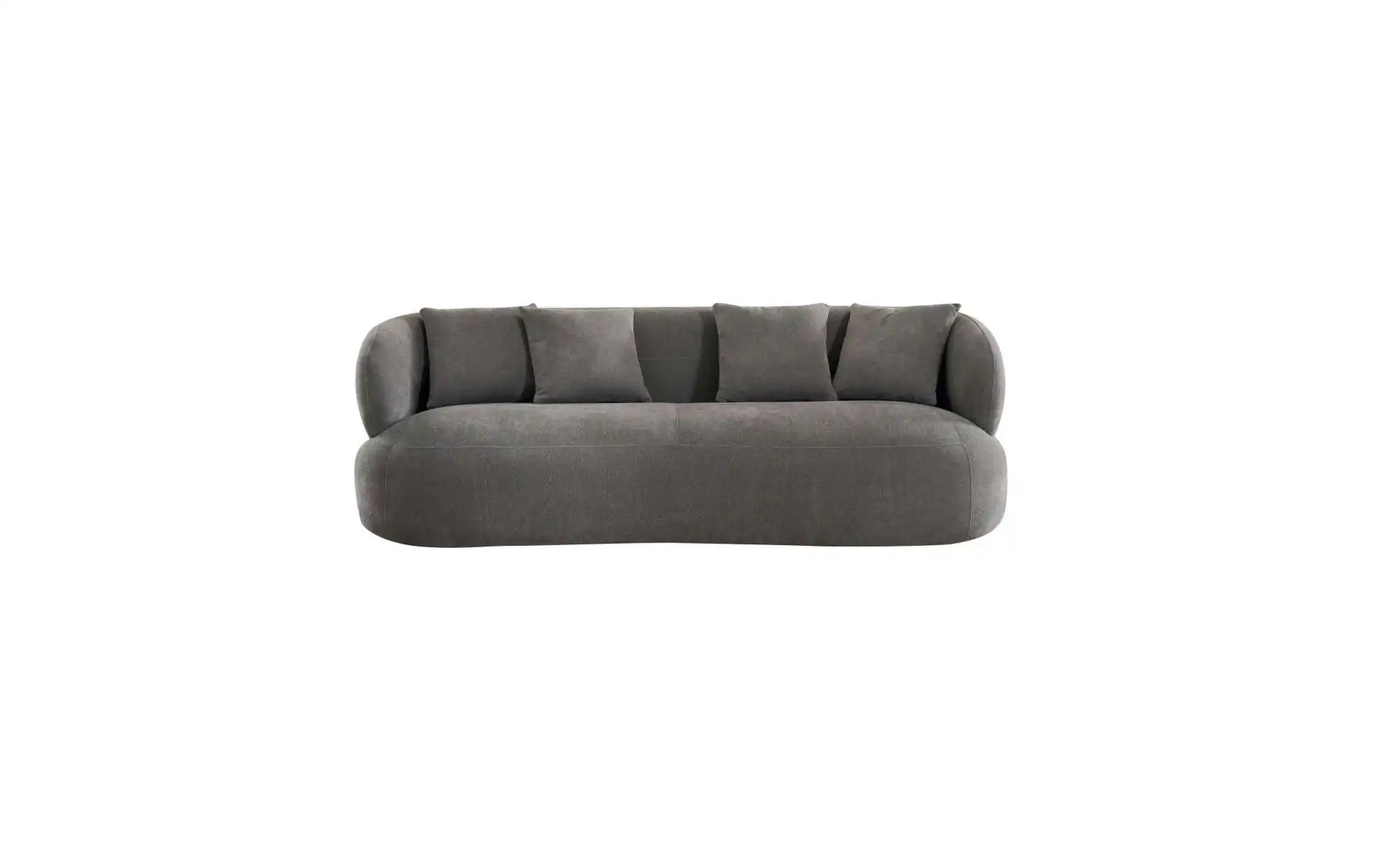 Furnhouse Einzelsofa  New York ¦ grau ¦ Maße (cm): B: 231 H: 78 Polstermöbe günstig online kaufen