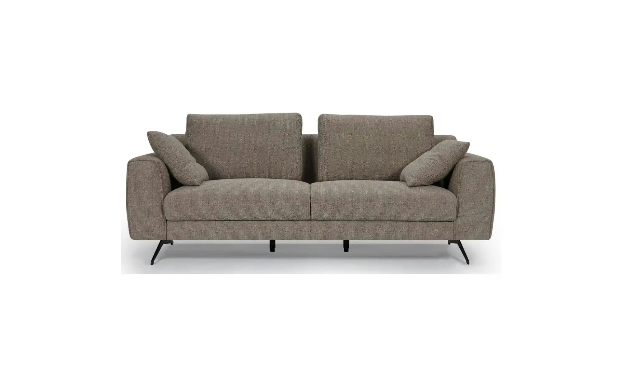Furnhouse Einzelsofa  Detroit ¦ braun ¦ Maße (cm): B: 217 H: 84 Polstermöbe günstig online kaufen