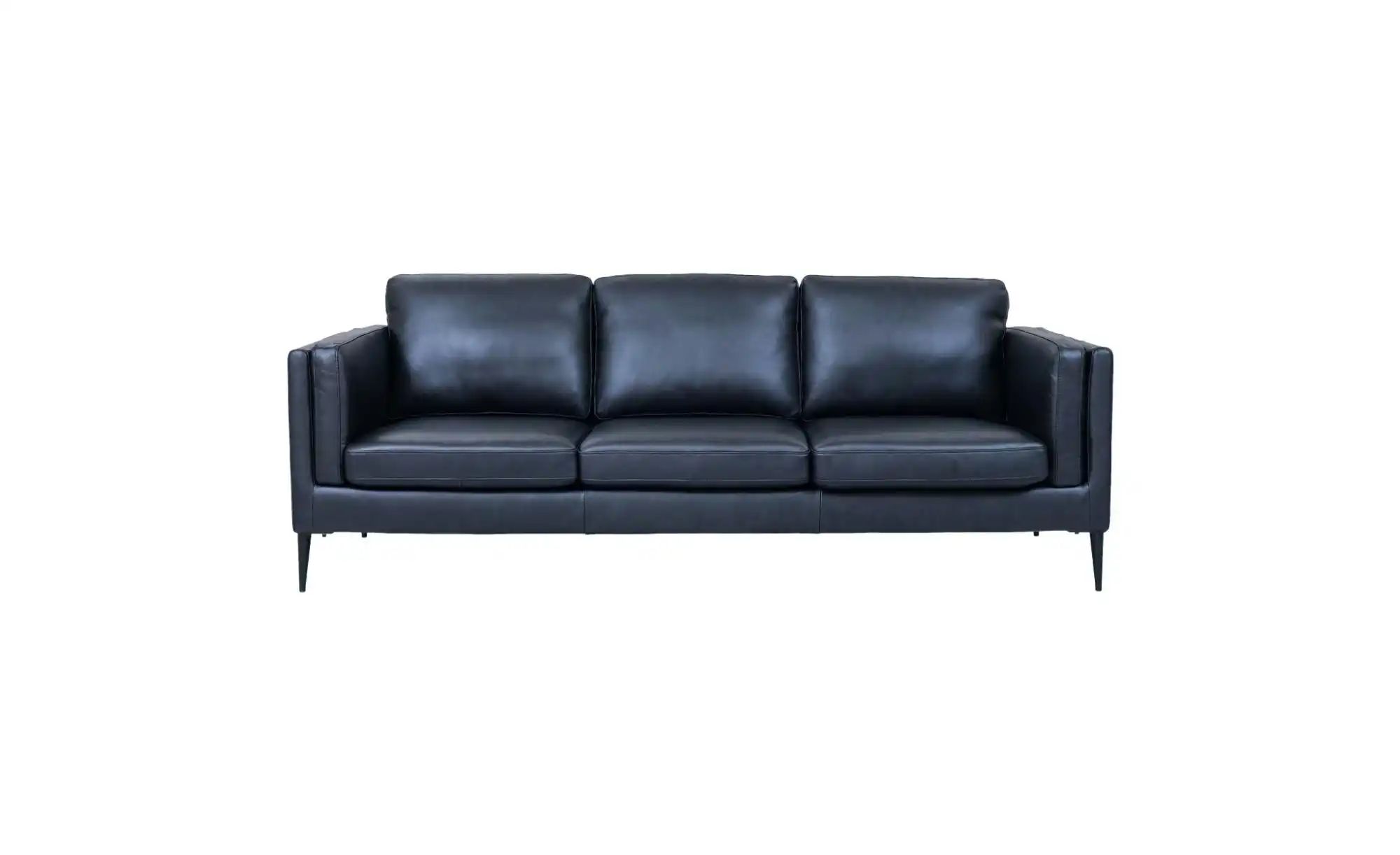 Furnhouse Einzelsofa  Valencia ¦ schwarz ¦ Maße (cm): B: 220 H: 83 Polsterm günstig online kaufen