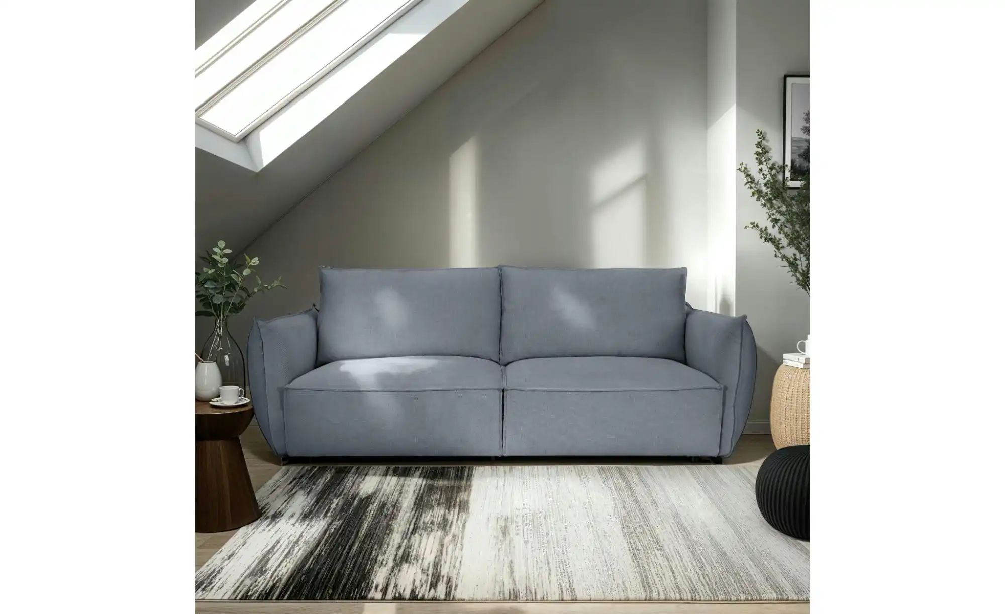 Thumbnail - Furnhouse Einzelsofa  Oslo ¦ grau ¦ Maße (cm): B: 220 H: 81 Polstermöbel > Sofas > 3-Sitzer - Höffner