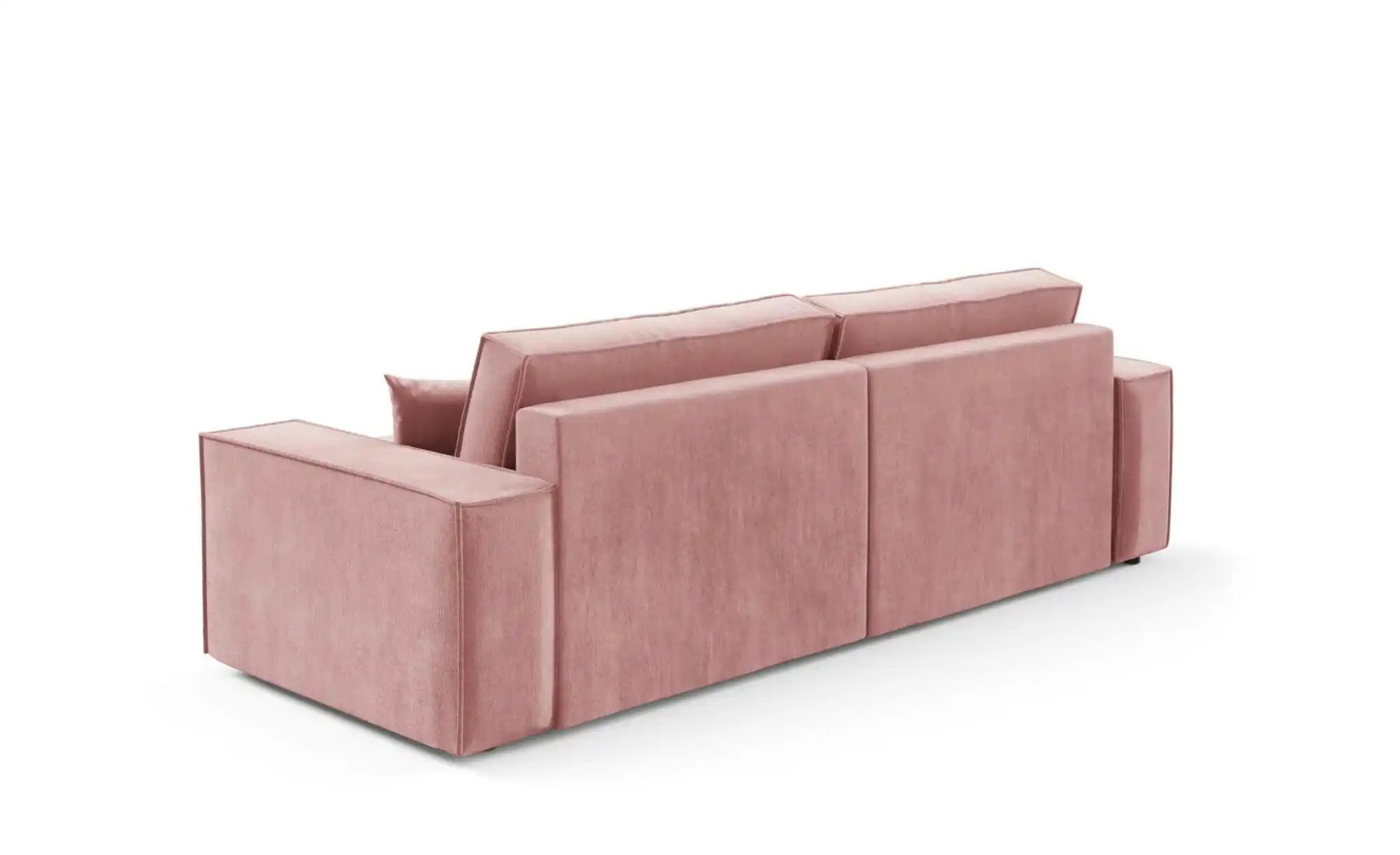 Ecksofa mit Schlaffunktion Mille ¦ rosa/pink ¦ Maße (cm): B: 257 H: 88 Pols günstig online kaufen