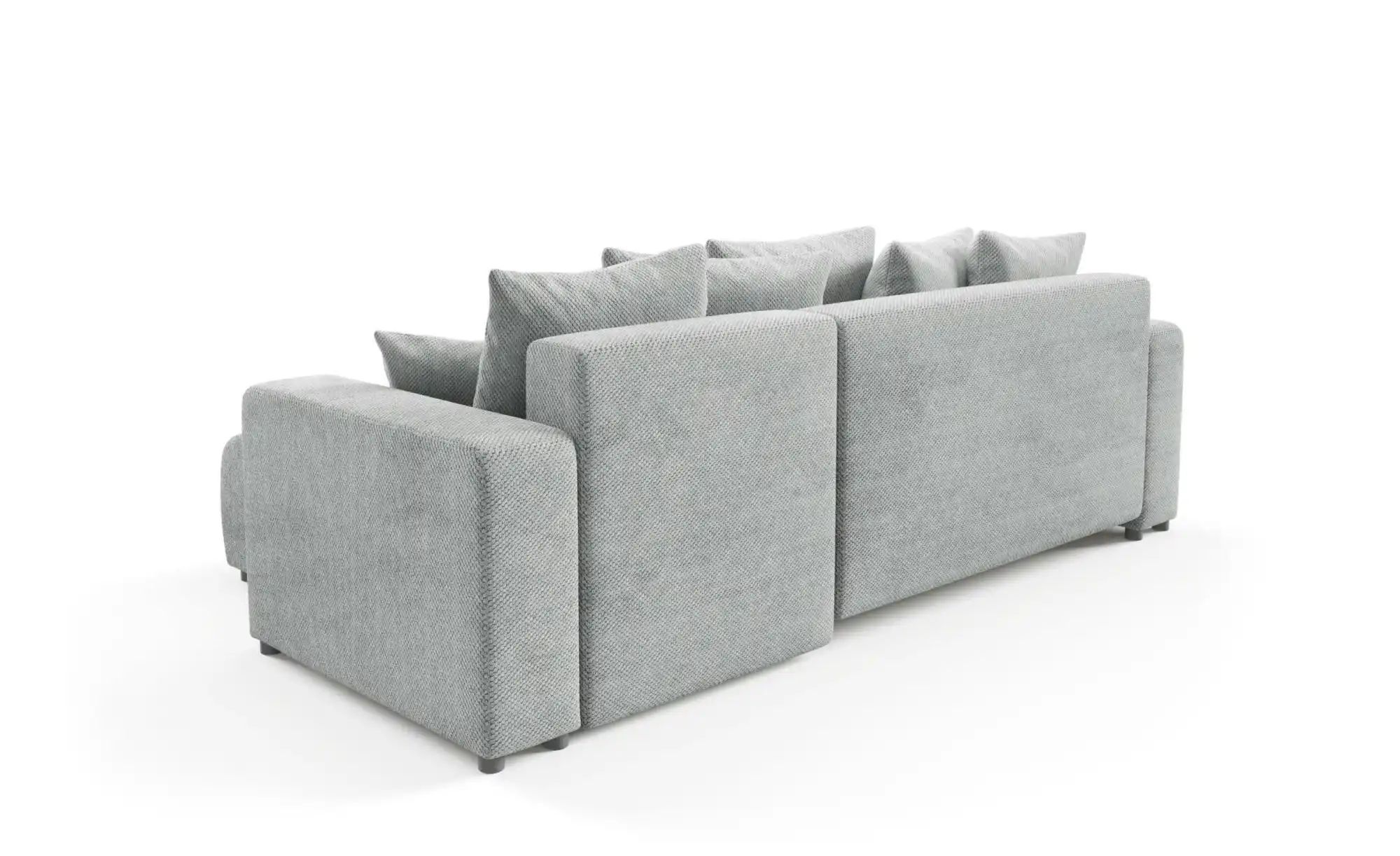 Ecksofa mit Schlaffunktion Evora ¦ grau ¦ Maße (cm): B: 247 H: 88 Polstermö günstig online kaufen