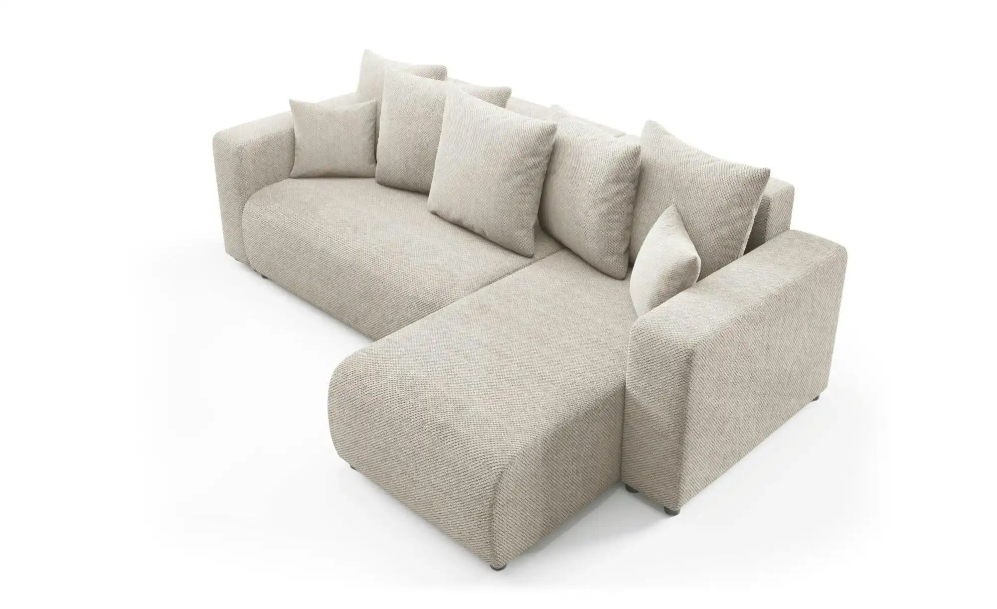 Thumbnail - Ecksofa mit Schlaffunktion Evora ¦ beige ¦ Maße (cm): B: 247 H: 88 Polstermöbel > Sofas > Ecksofas - Höffner