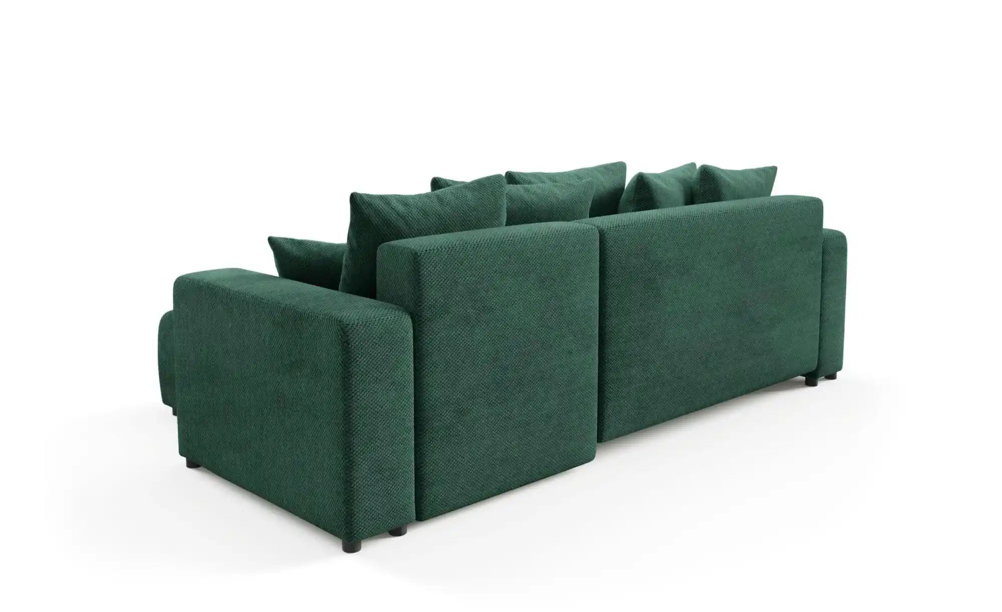 Thumbnail - Ecksofa mit Schlaffunktion Evora ¦ grün ¦ Maße (cm): B: 247 H: 88 Polstermöbel > Sofas > Ecksofas - Höffner