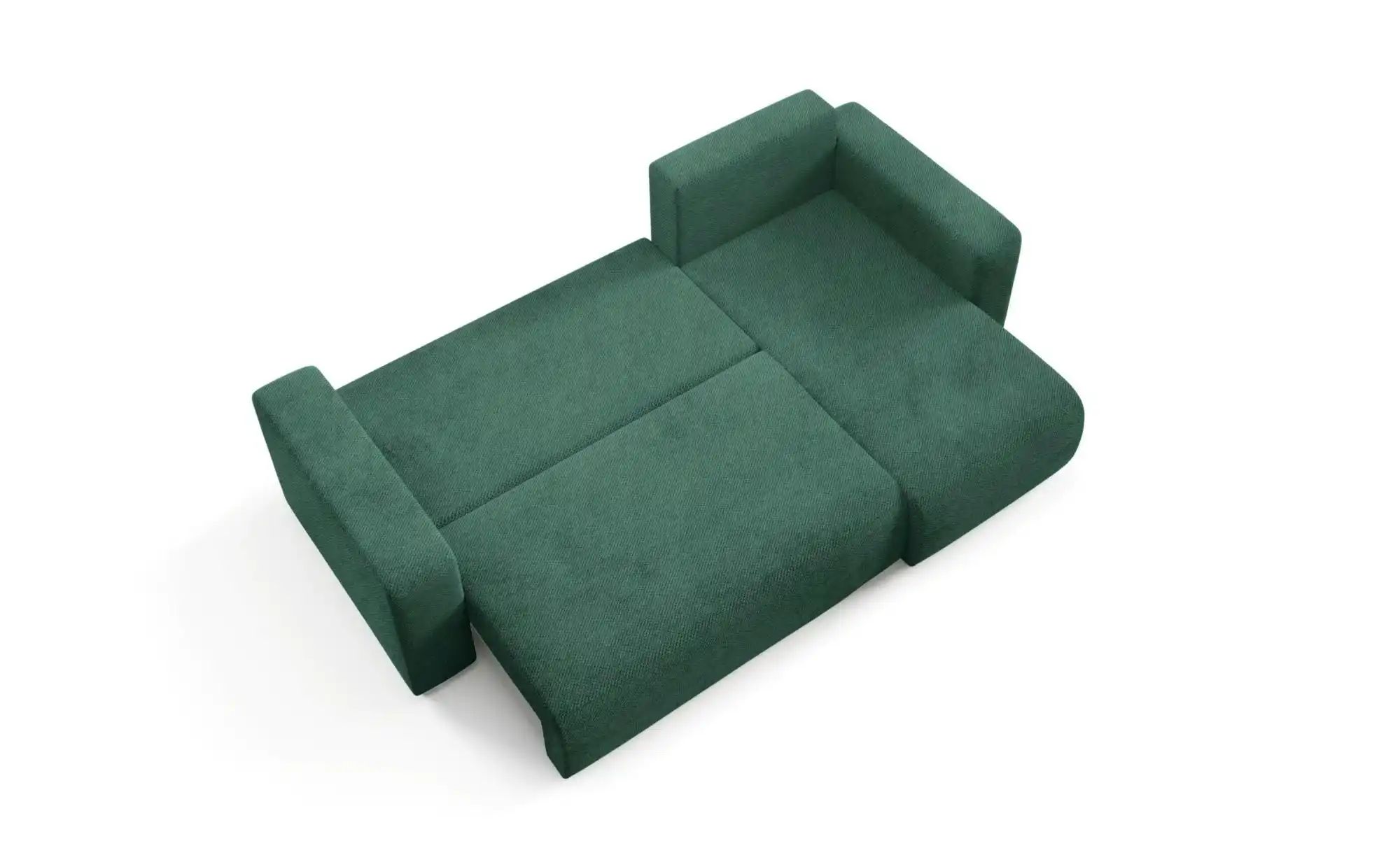 Thumbnail - Ecksofa mit Schlaffunktion Evora ¦ grün ¦ Maße (cm): B: 247 H: 88 Polstermöbel > Sofas > Ecksofas - Höffner