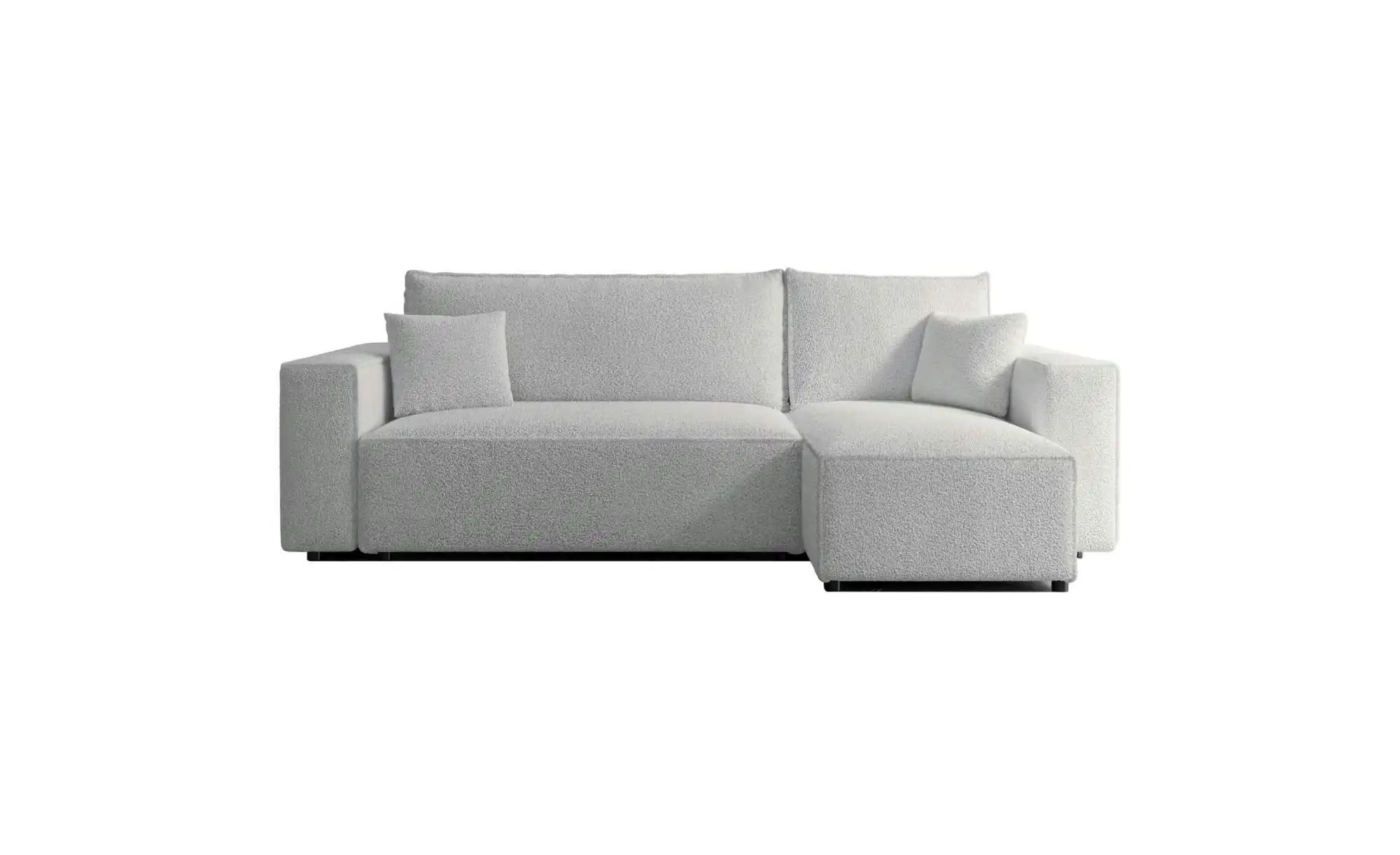 Ecksofa mit Schlaffunktion Scarlo  ¦ grau ¦ Maße (cm): B: 244 H: 83 Polster günstig online kaufen