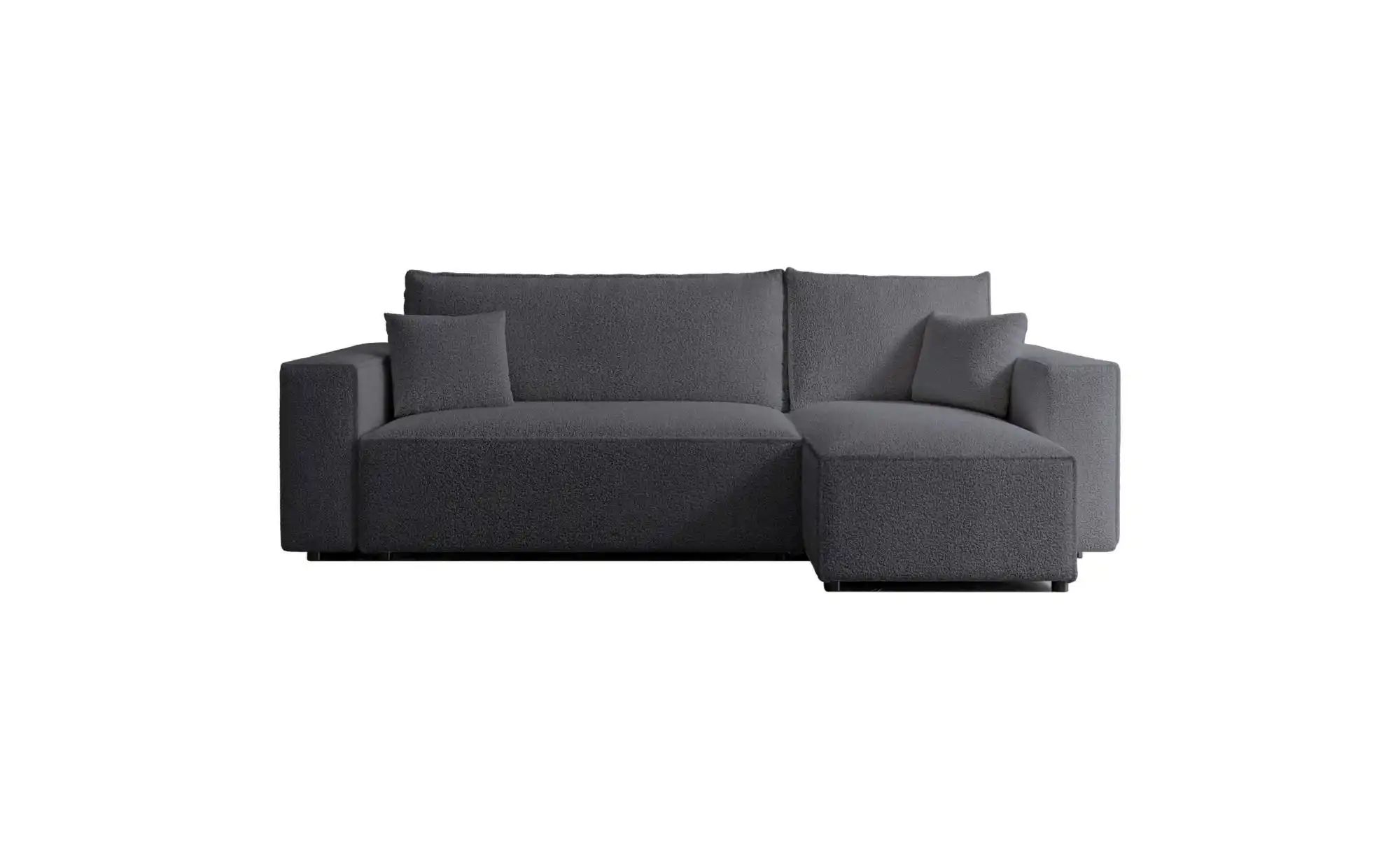Ecksofa mit Schlaffunktion Scarlo  ¦ grau ¦ Maße (cm): B: 244 H: 83 Polster günstig online kaufen