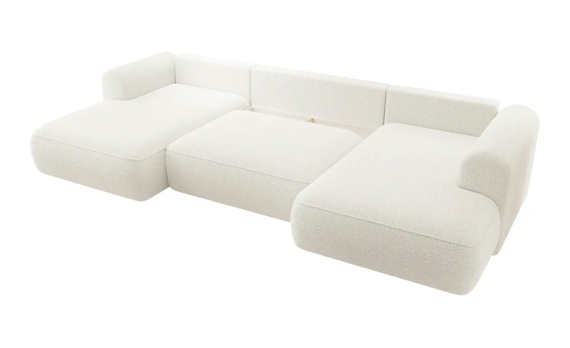 Thumbnail - Wohnlandschaft mit Schlaffunktion Ovo ¦ creme ¦ Maße (cm): B: 375 H: 95 Polstermöbel > Sofas > Wohnlandschaften - Höffne...