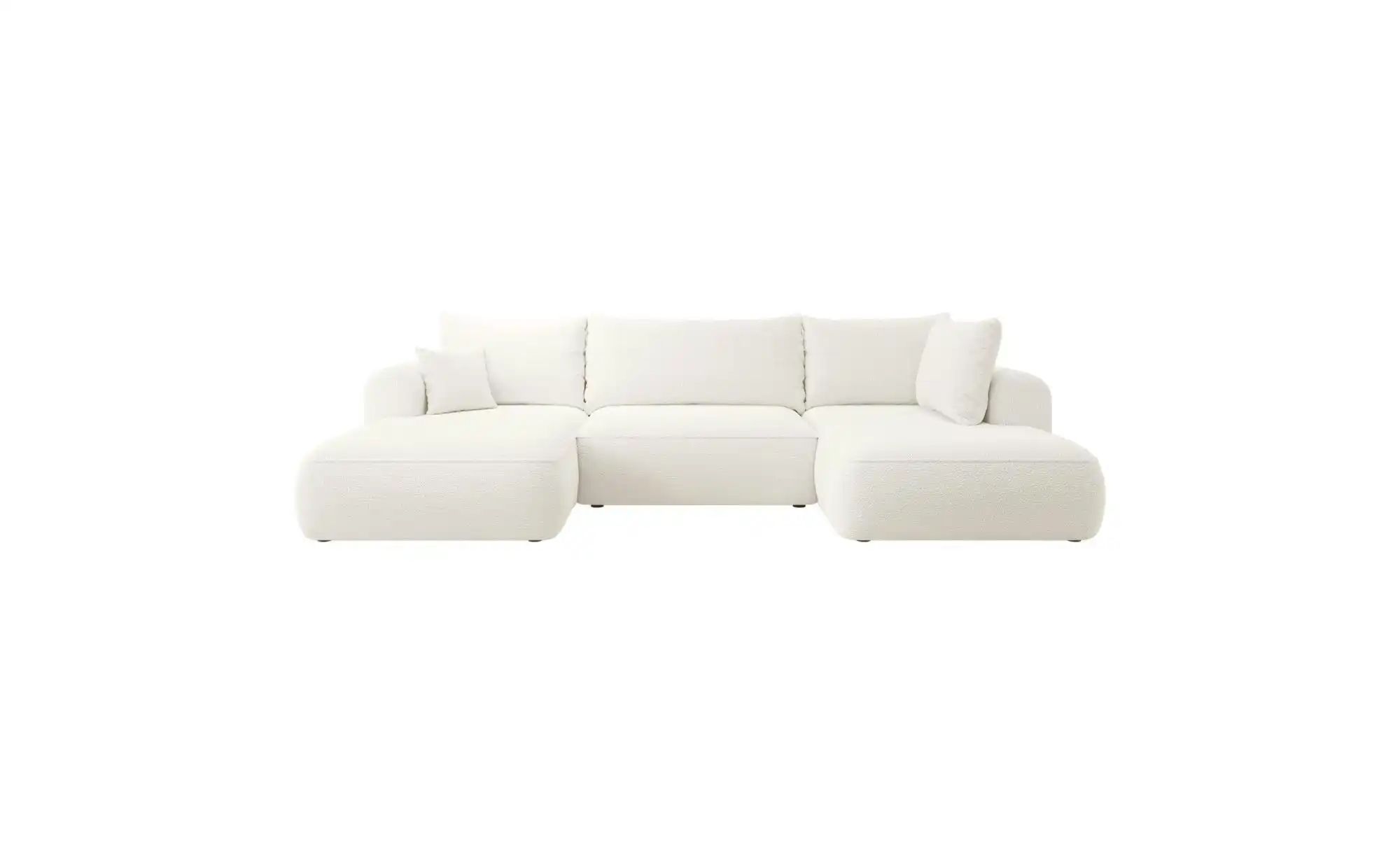 Wohnlandschaft mit Schlaffunktion Ovo ¦ creme ¦ Maße (cm): B: 375 H: 95 Pol günstig online kaufen