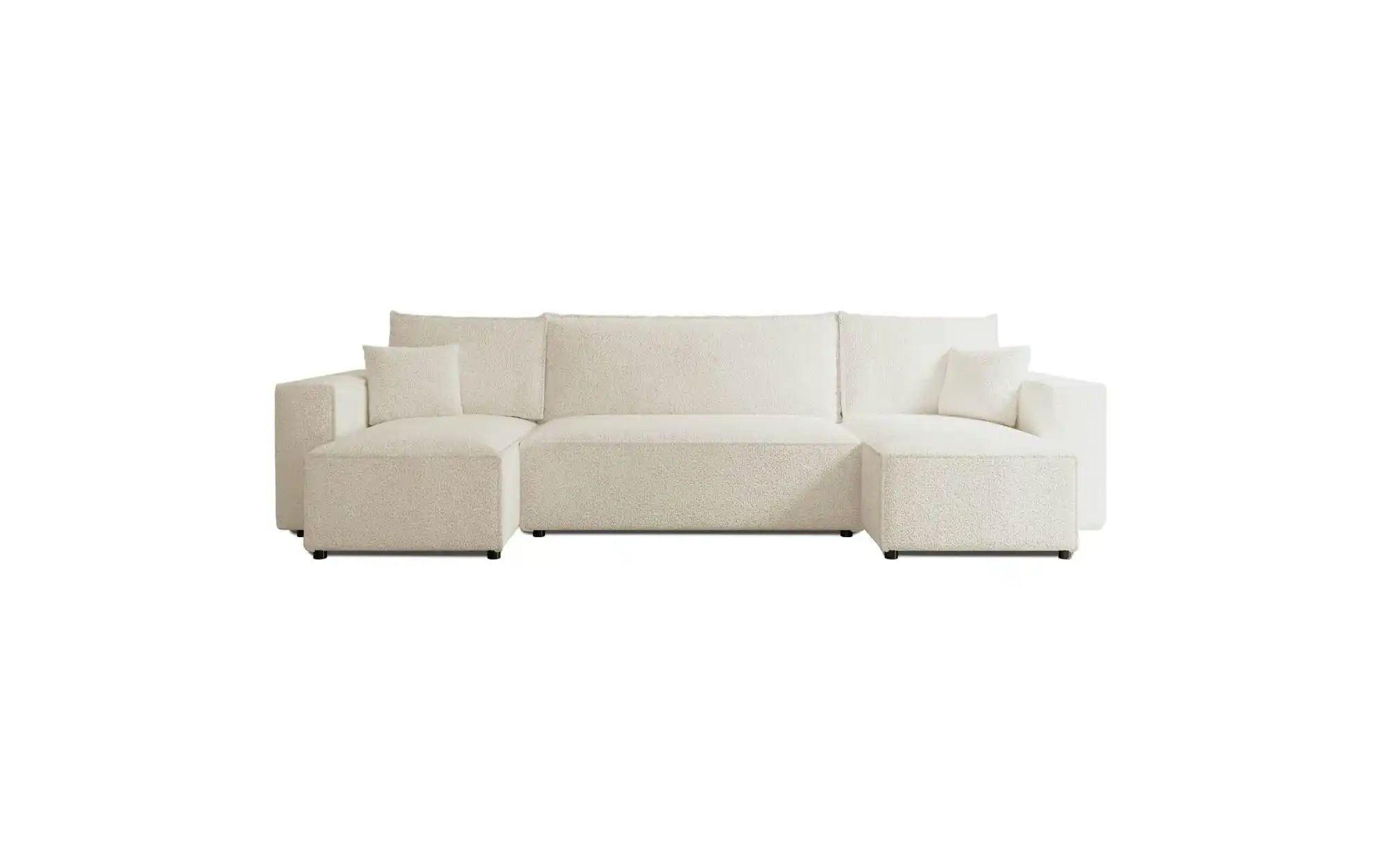 Wohnlandschaft mit Schlaffunktion Scarlo ¦ creme ¦ Maße (cm): B: 312 H: 83 günstig online kaufen