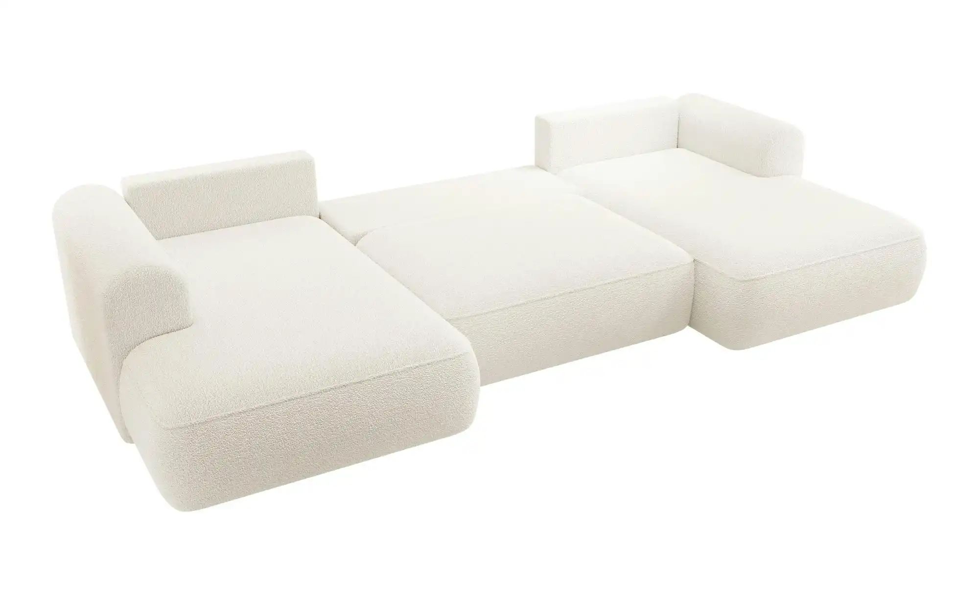 Wohnlandschaft mit Schlaffunktion Ovo ¦ creme ¦ Maße (cm): B: 375 H: 95 Pol günstig online kaufen