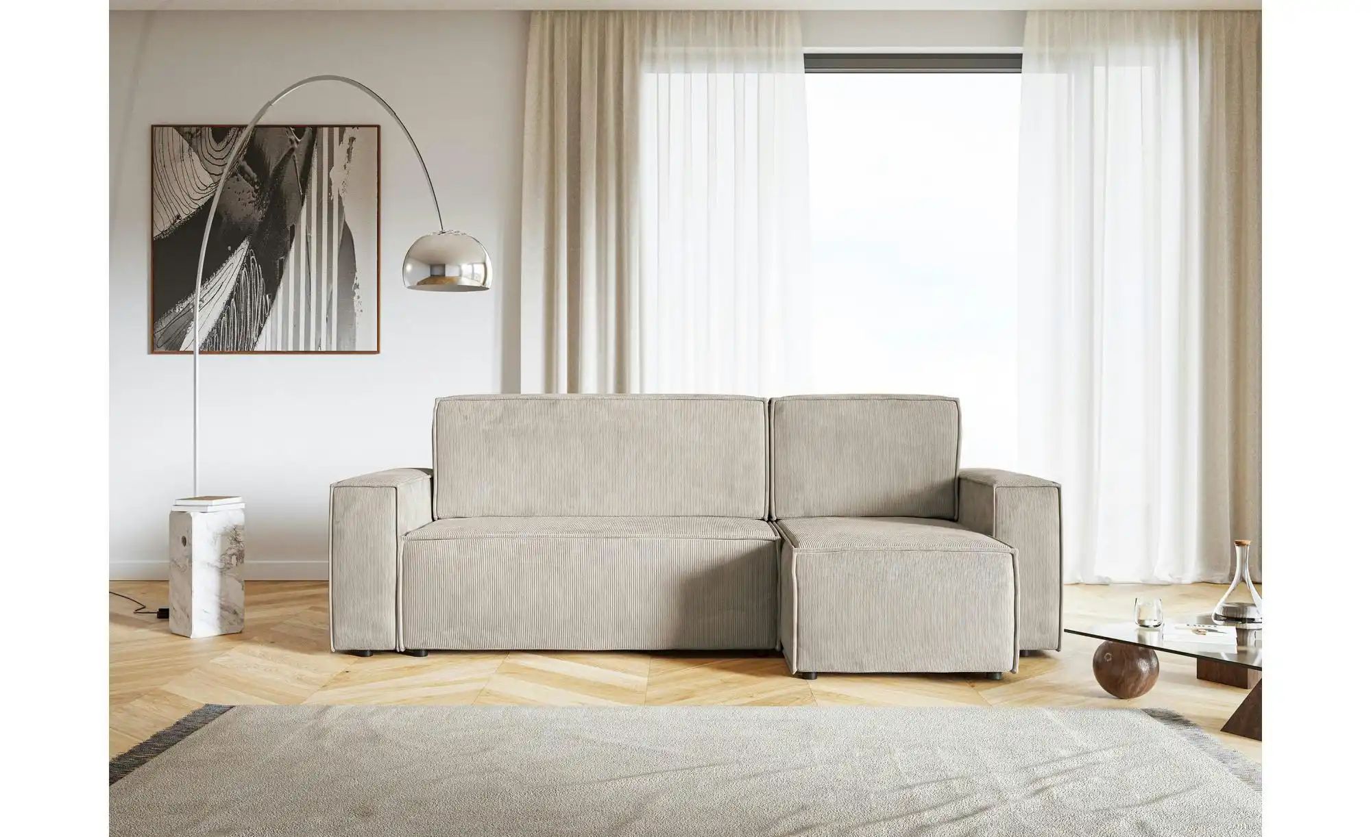 Thumbnail - Selsey Ecksofa mit Schlaffunktion Copertino ¦ blau ¦ Maße (cm): B: 259 H: 84 Polstermöbel > Sofas > 3-Sitzer - Höffner