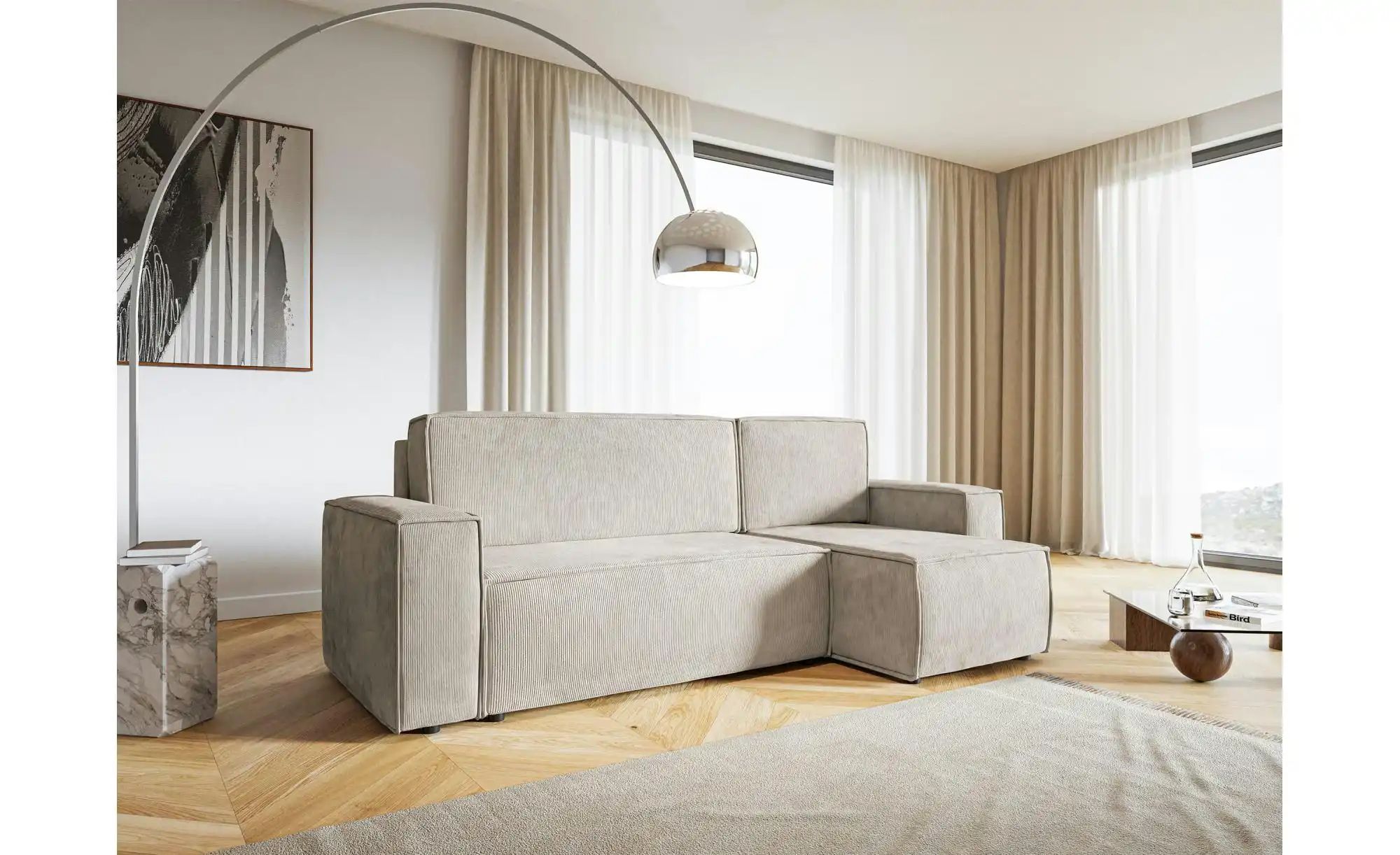 Thumbnail - Selsey Ecksofa mit Schlaffunktion Copertino ¦ blau ¦ Maße (cm): B: 259 H: 84 Polstermöbel > Sofas > 3-Sitzer - Höffner