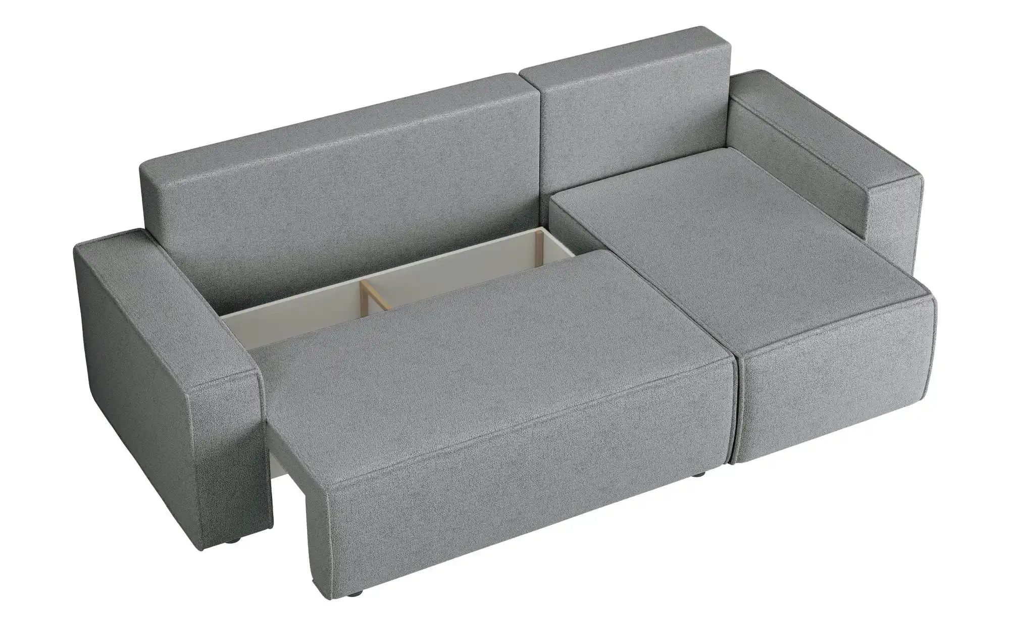 Ecksofa mit Schlaffunktion Copertino ¦ grau ¦ Maße (cm): B: 244 H: 83 Polst günstig online kaufen
