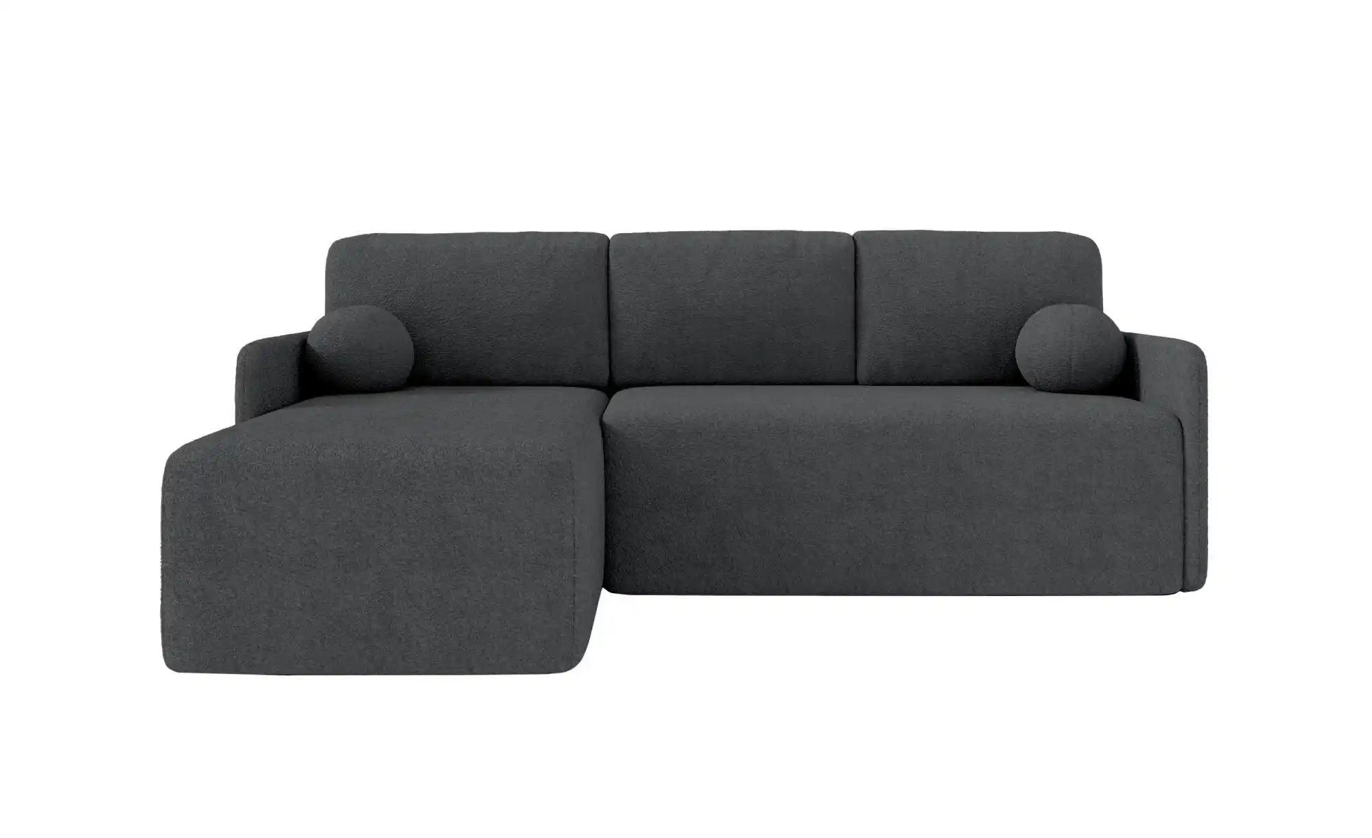 Ecksofa mit Schlaffunktion Bloom ¦ schwarz ¦ Maße (cm): B: 212 H: 92 Polste günstig online kaufen