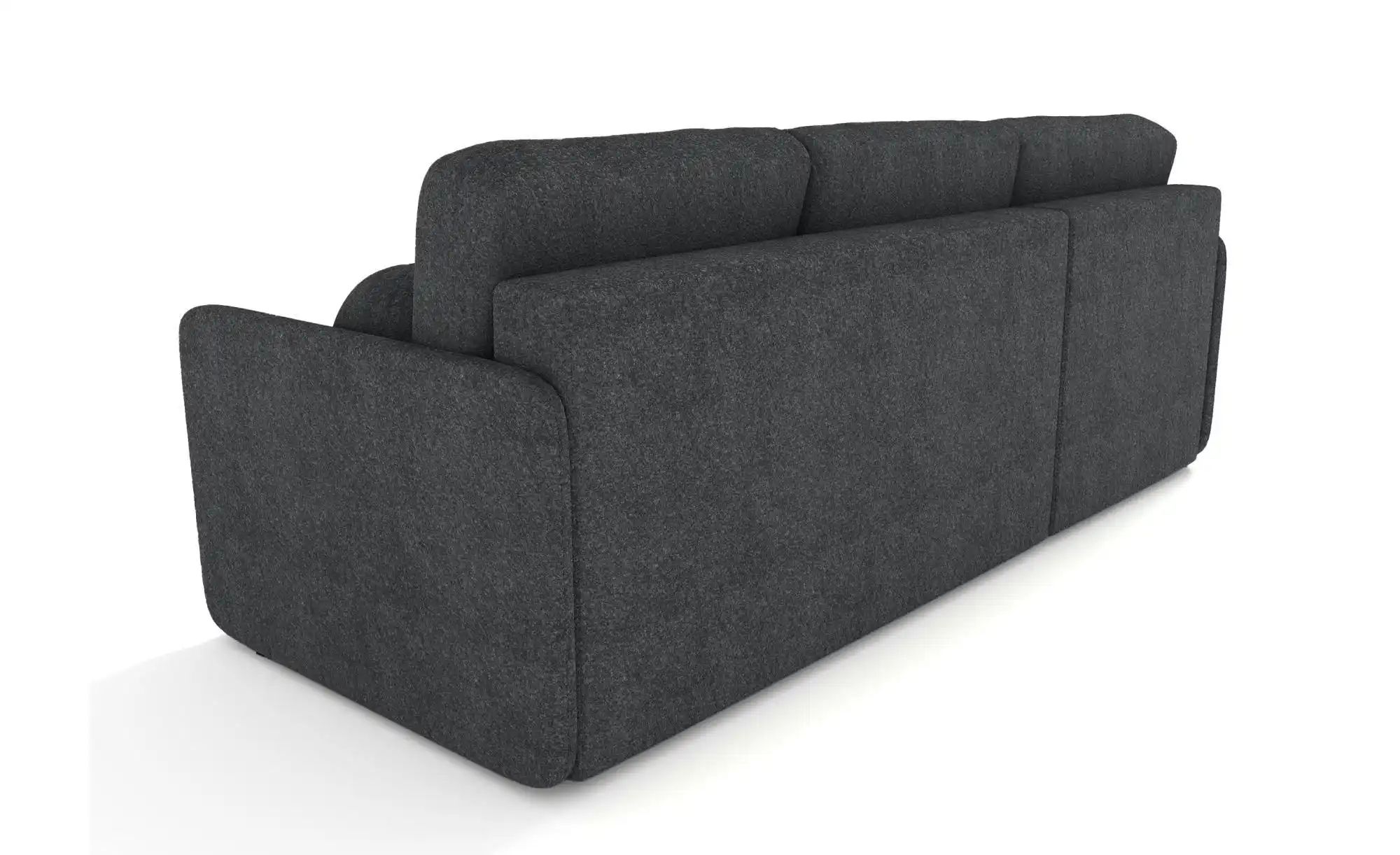 Ecksofa mit Schlaffunktion Bloom ¦ schwarz ¦ Maße (cm): B: 212 H: 92 Polste günstig online kaufen