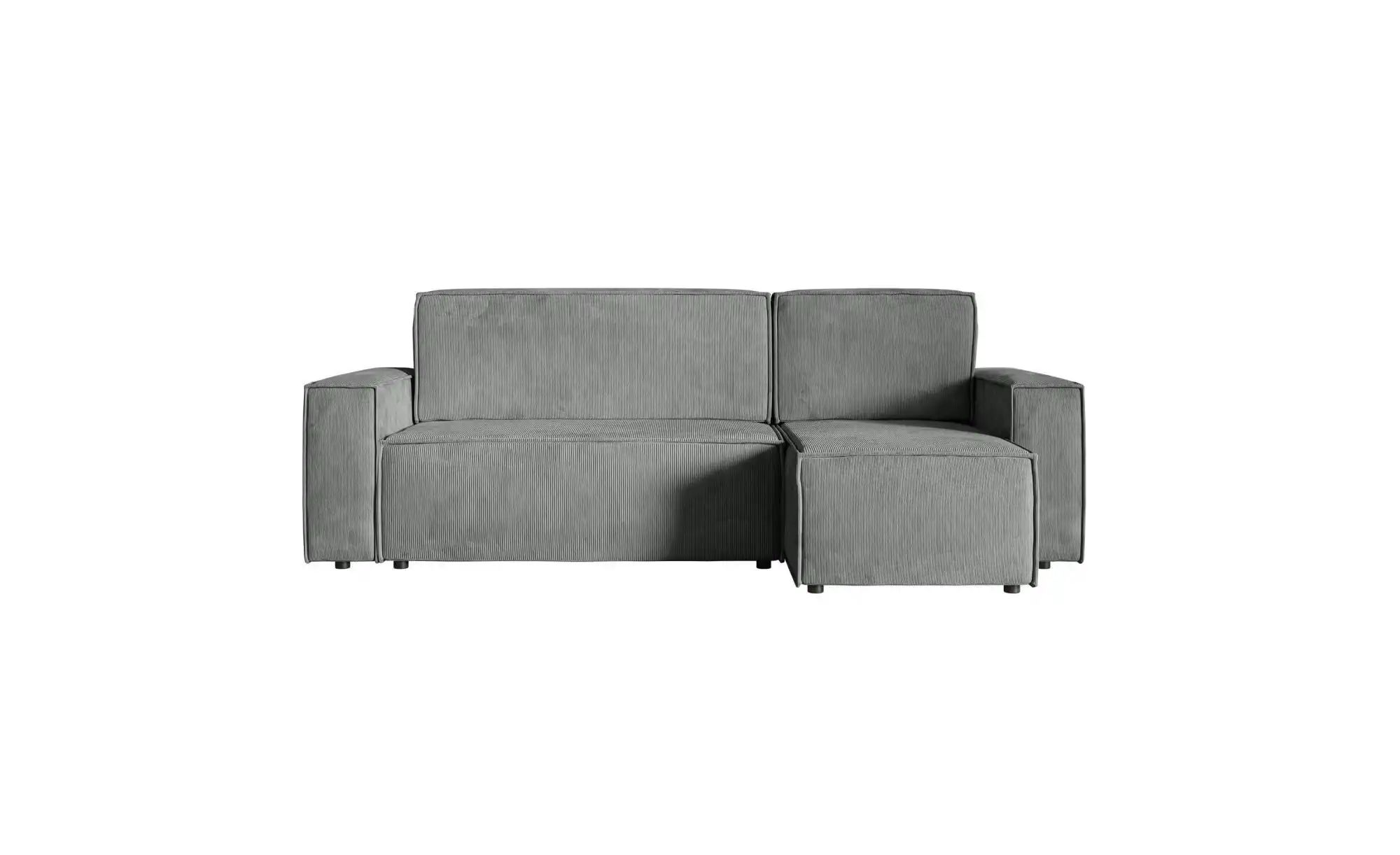 Ecksofa mit Schlaffunktion Copertino ¦ grau ¦ Maße (cm): B: 259 H: 84 Polst günstig online kaufen