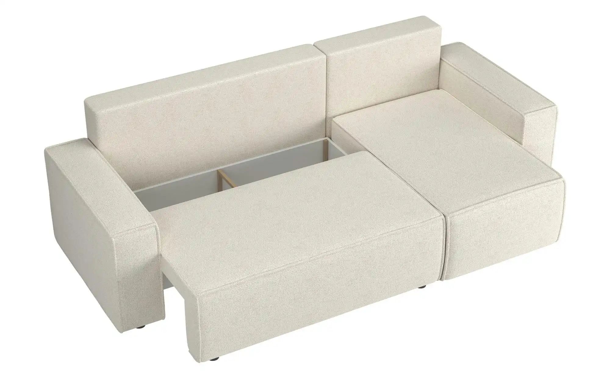 Ecksofa mit Schlaffunktion Copertino ¦ creme ¦ Maße (cm): B: 244 H: 83 Pols günstig online kaufen
