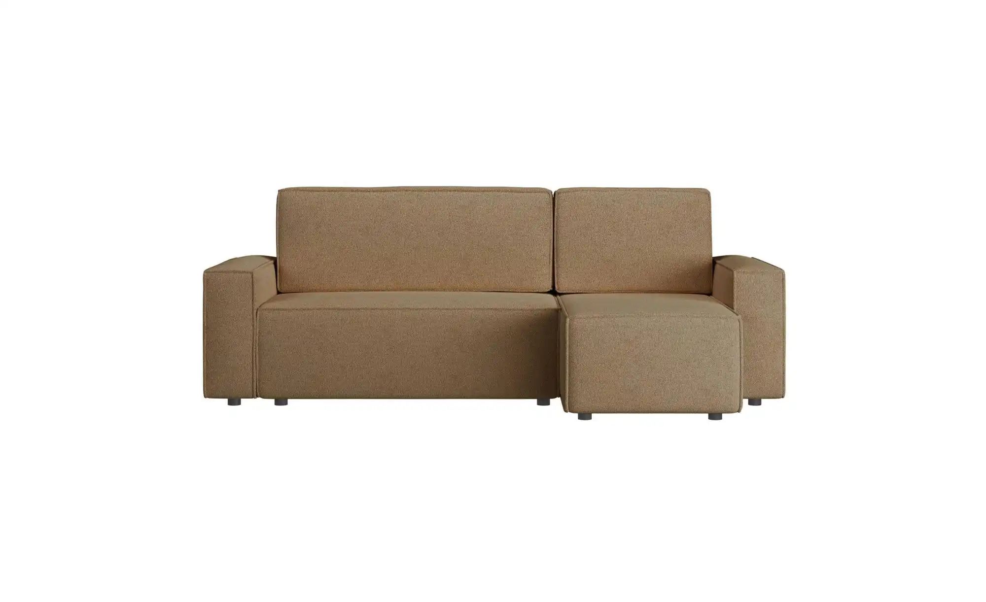 Ecksofa mit Schlaffunktion Copertino ¦ braun ¦ Maße (cm): B: 244 H: 83 Pols günstig online kaufen