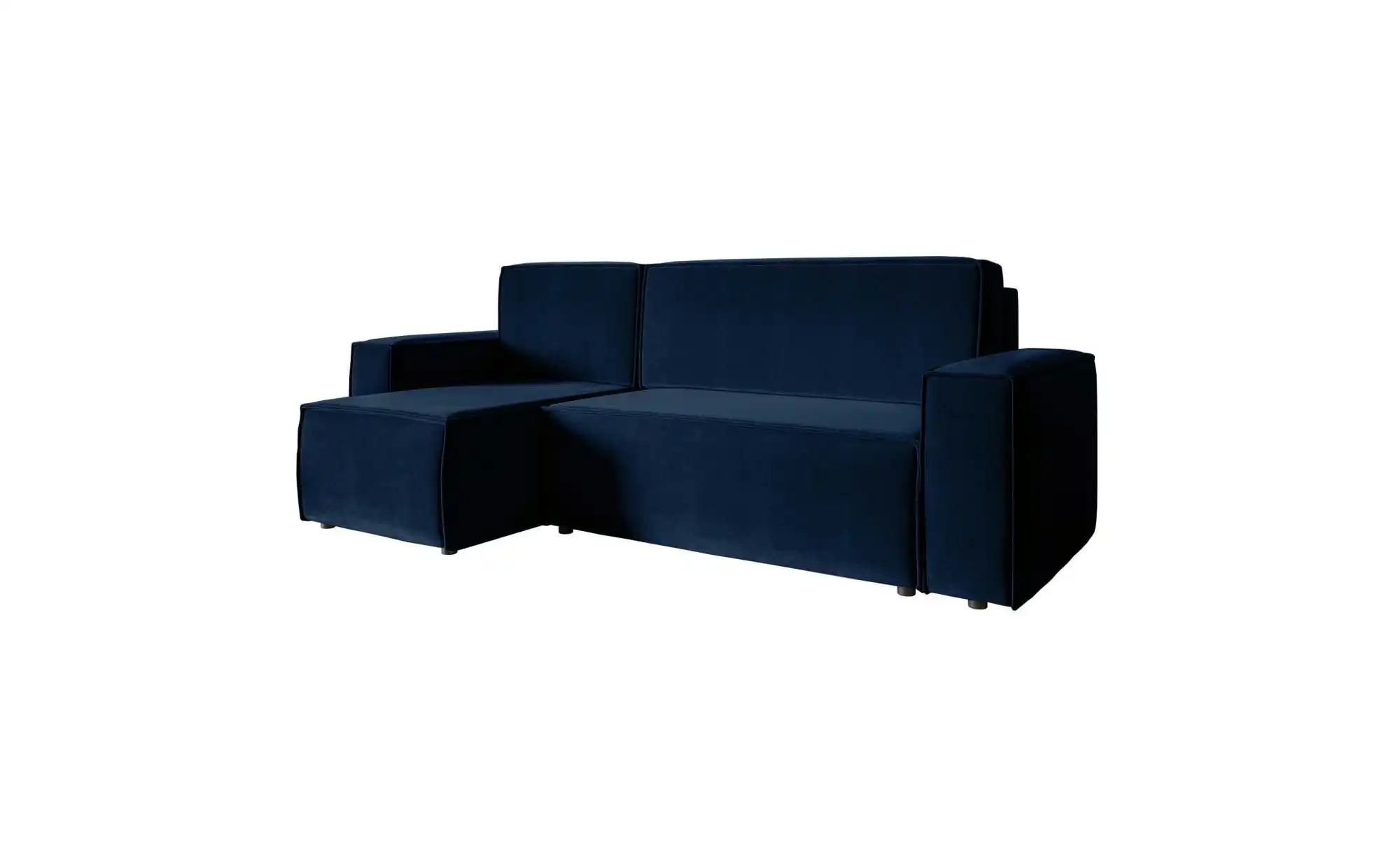 Ecksofa mit Schlaffunktion Copertino ¦ blau ¦ Maße (cm): B: 259 H: 84 Polst günstig online kaufen