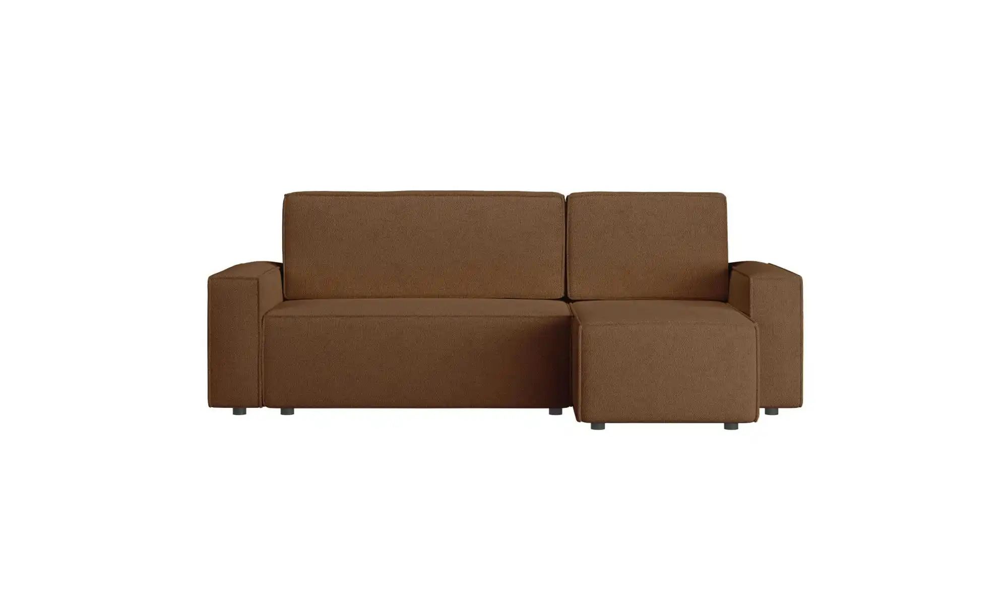 Ecksofa mit Schlaffunktion Copertino ¦ braun ¦ Maße (cm): B: 244 H: 83 Pols günstig online kaufen