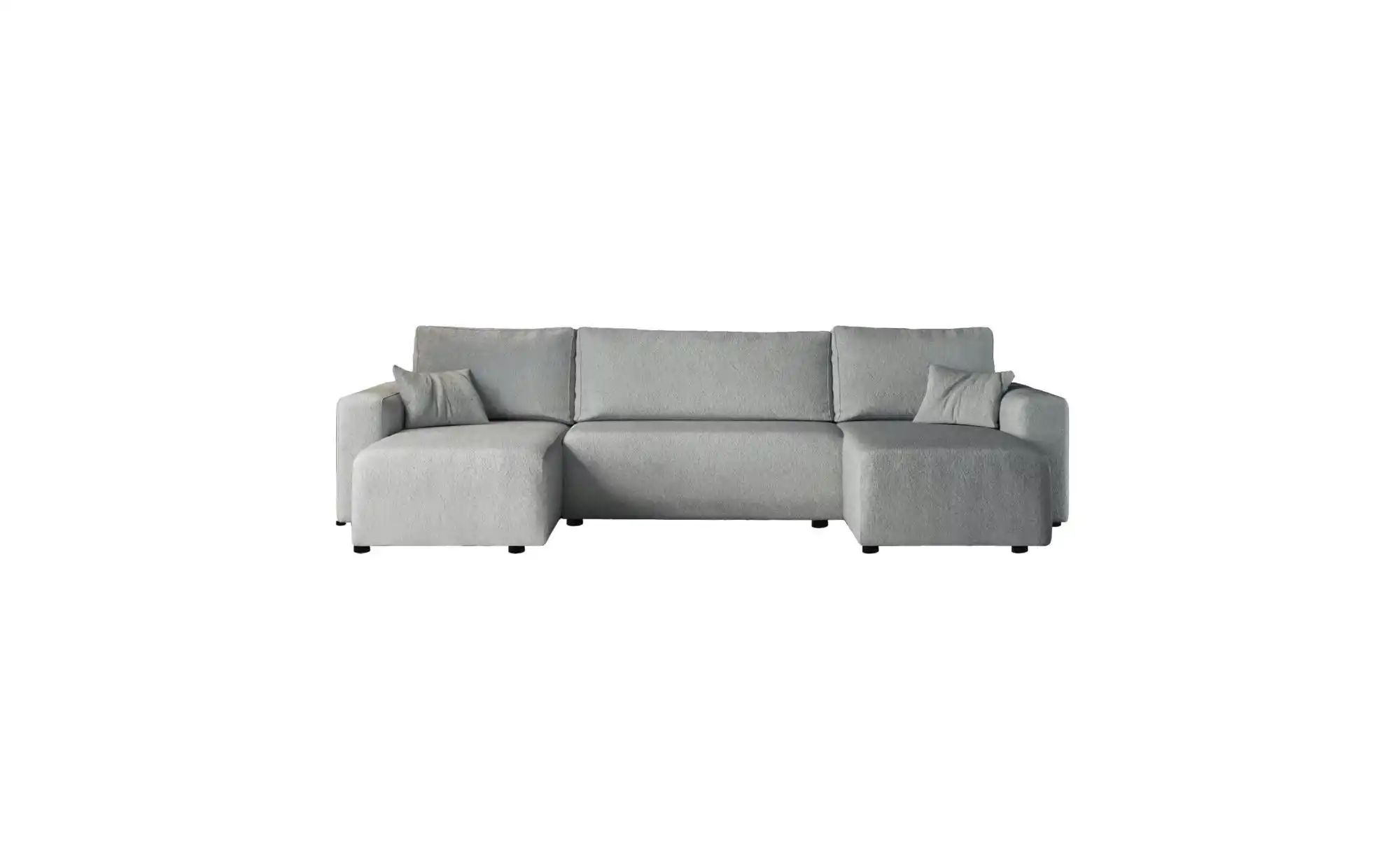 Wohnlandschaft mit Schlaffunktion Pianoni ¦ grau ¦ Maße (cm): B: 312 H: 83 günstig online kaufen