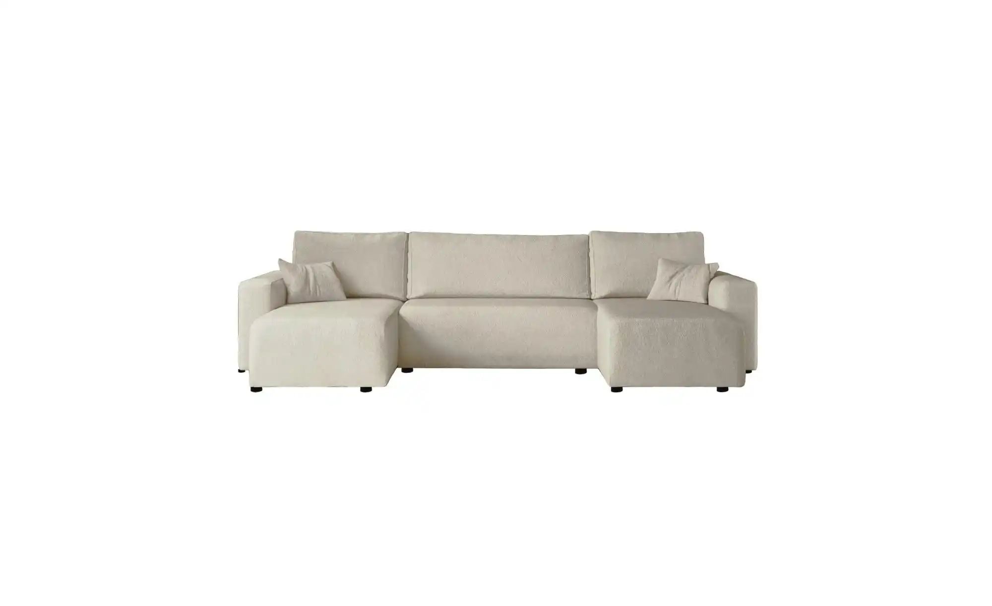 Wohnlandschaft mit Schlaffunktion Pianoni ¦ creme ¦ Maße (cm): B: 312 H: 83 günstig online kaufen