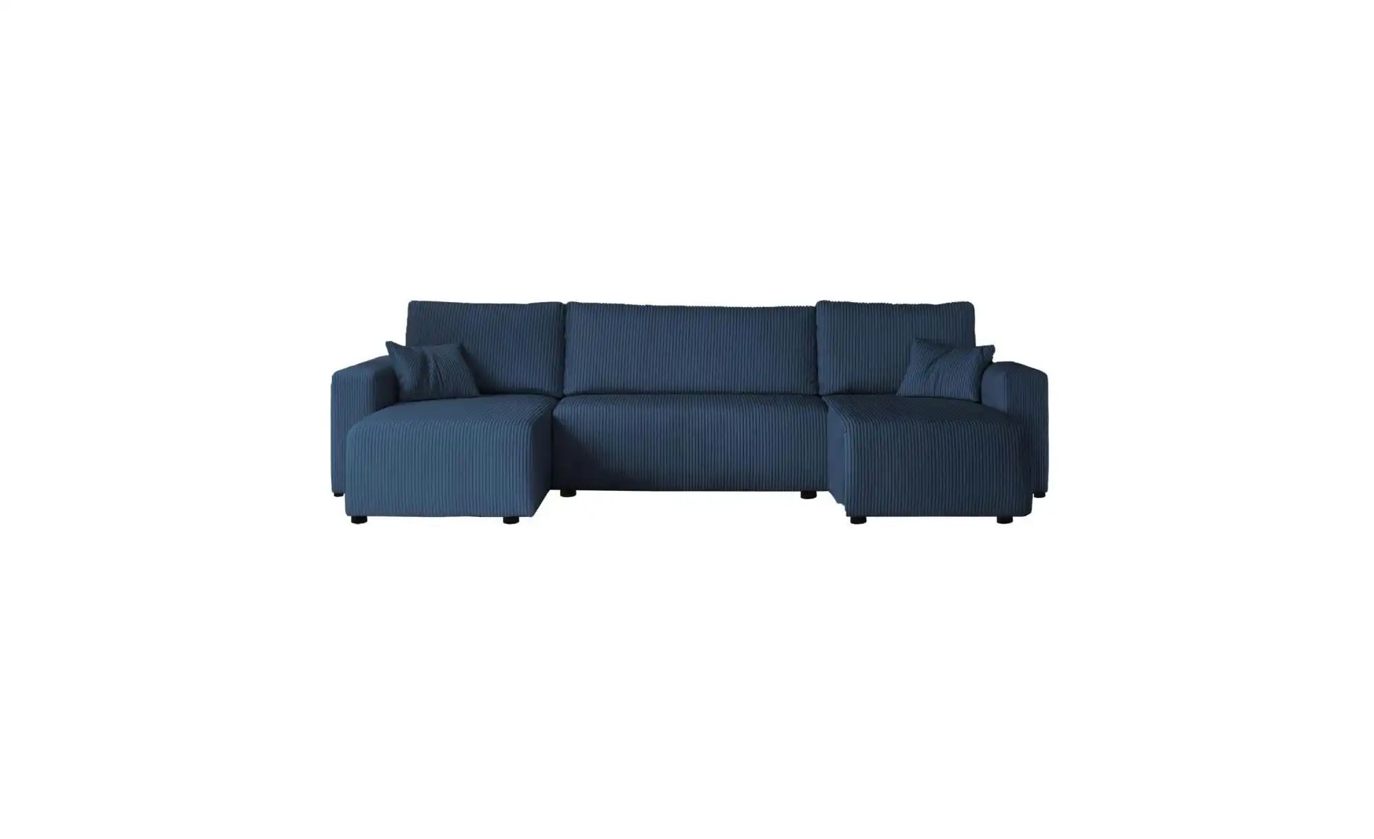 Wohnlandschaft mit Schlaffunktion Pianoni ¦ blau ¦ Maße (cm): B: 312 H: 83 günstig online kaufen