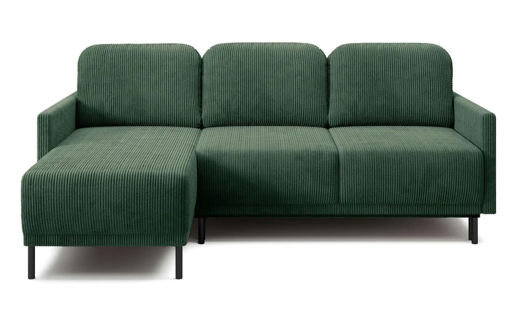 Ecksofa mit Schlaffunktion Hamiel ¦ grün ¦ Maße (cm): B: 212 H: 87 Polsterm günstig online kaufen