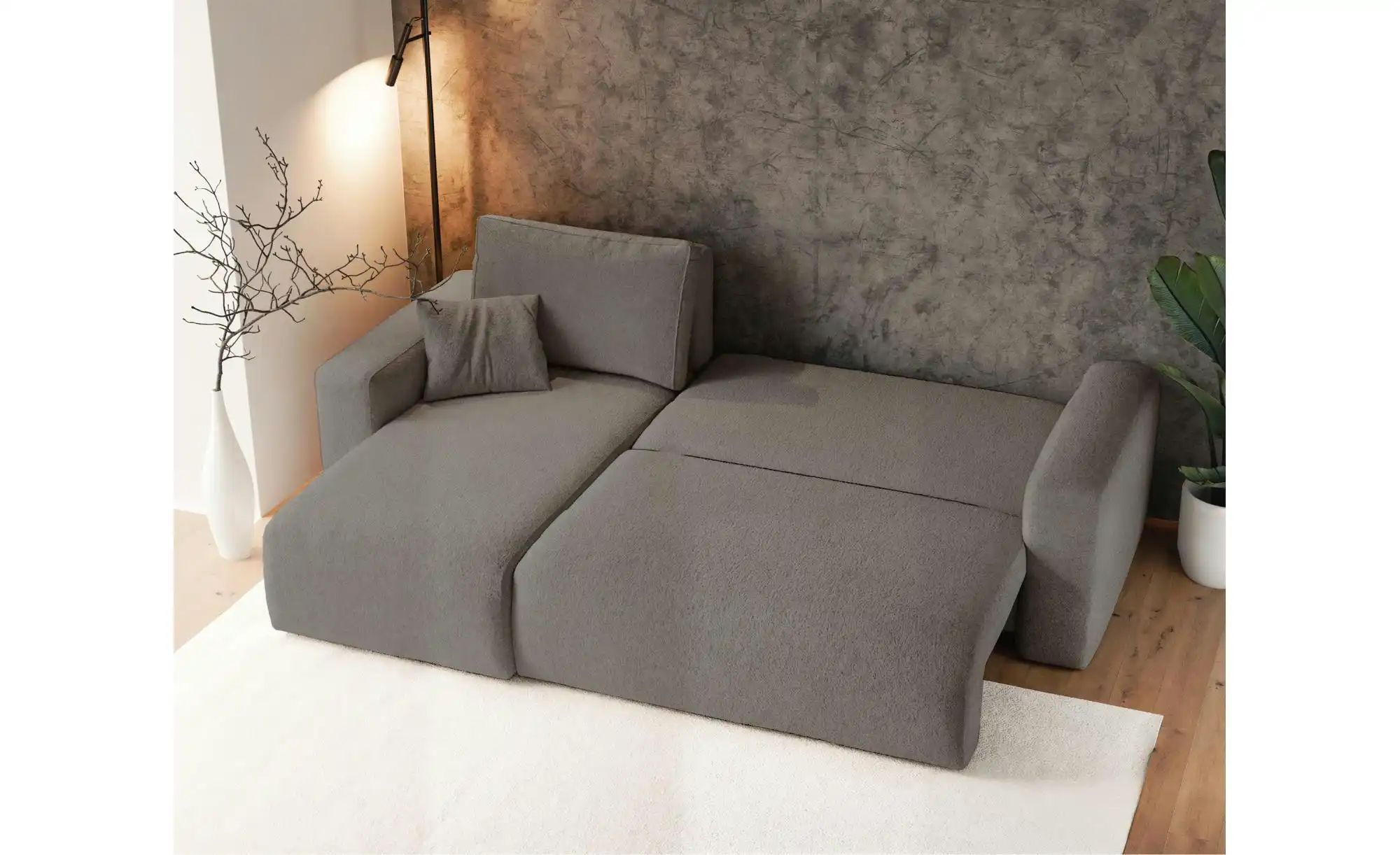 Ecksofa mit Schlaffunktion Pianoni ¦ braun ¦ Maße (cm): B: 244 H: 83 Polste günstig online kaufen