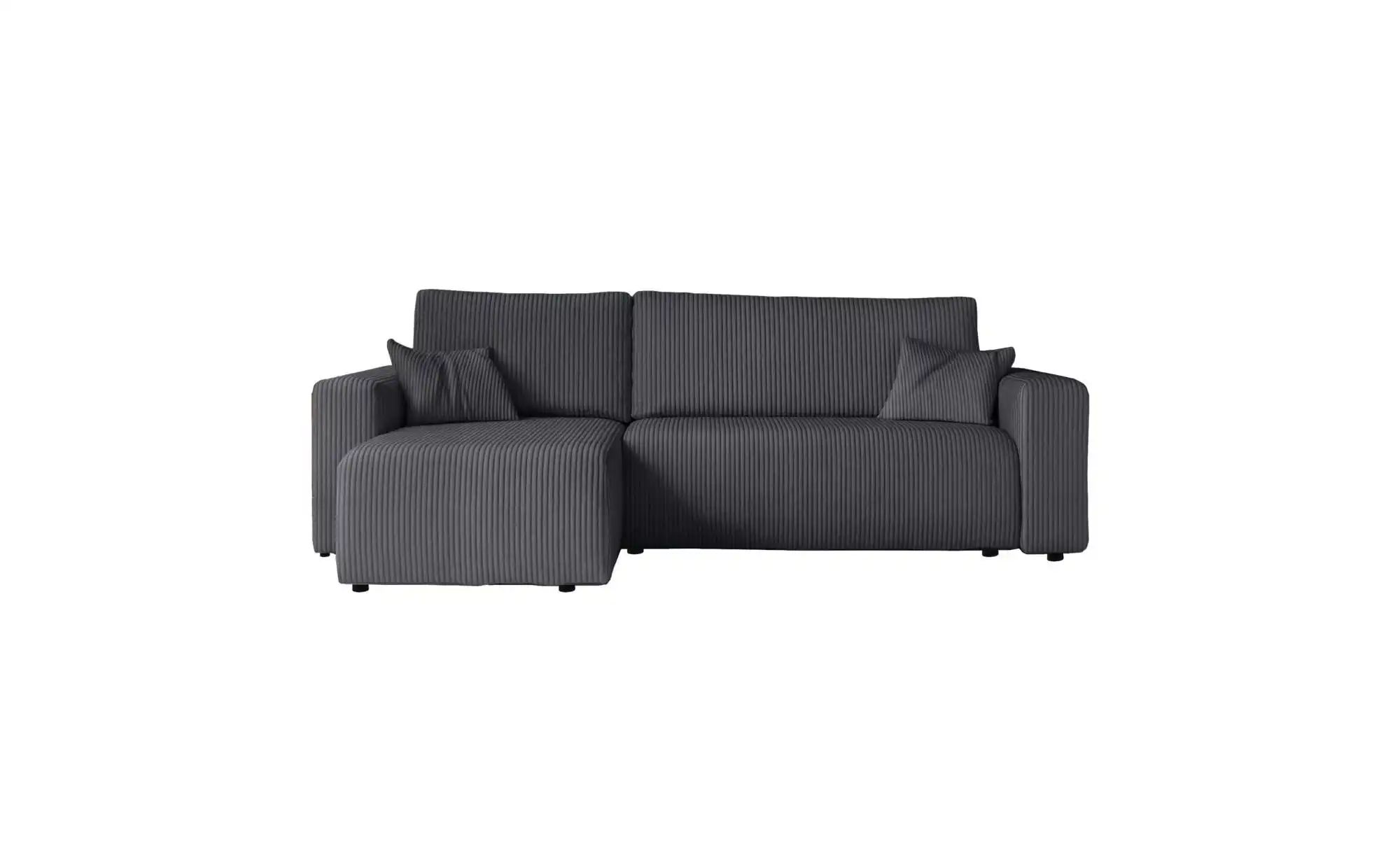 Ecksofa mit Schlaffunktion Pianoni ¦ grau ¦ Maße (cm): B: 244 H: 83 Polster günstig online kaufen