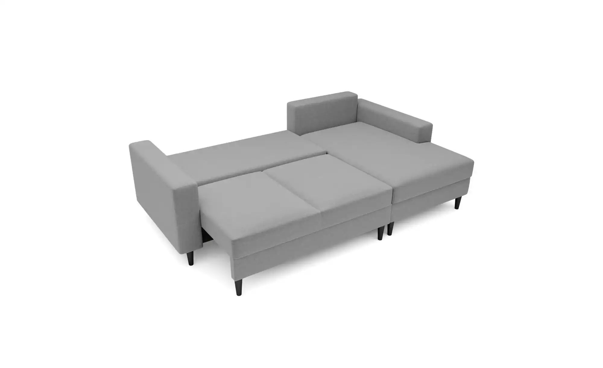 Ecksofa mit Schlaffunktion Nalika  ¦ blau ¦ Maße (cm): B: 230 H: 77 Polster günstig online kaufen