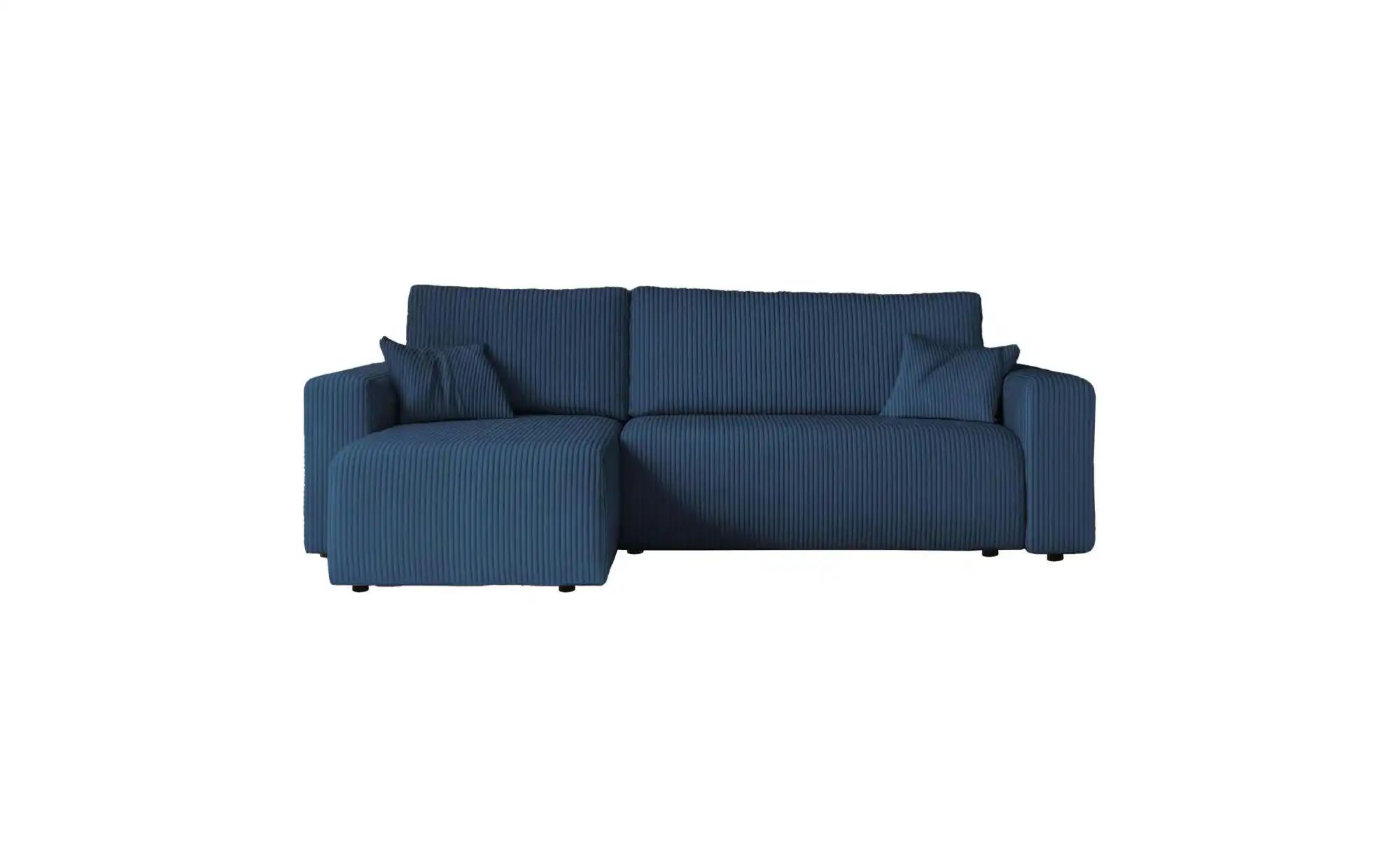 Ecksofa mit Schlaffunktion Pianoni ¦ blau ¦ Maße (cm): B: 244 H: 83 Polster günstig online kaufen