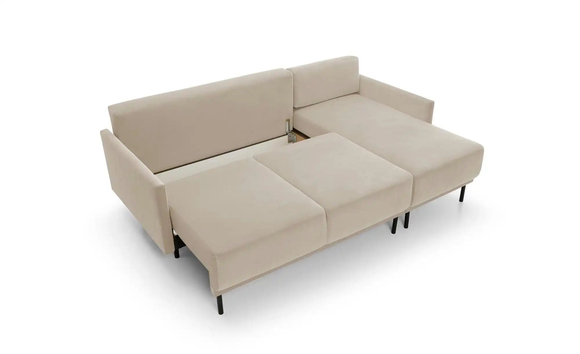 Ecksofa mit Schlaffunktion Hamiel ¦ beige ¦ Maße (cm): B: 212 H: 87 Polster günstig online kaufen