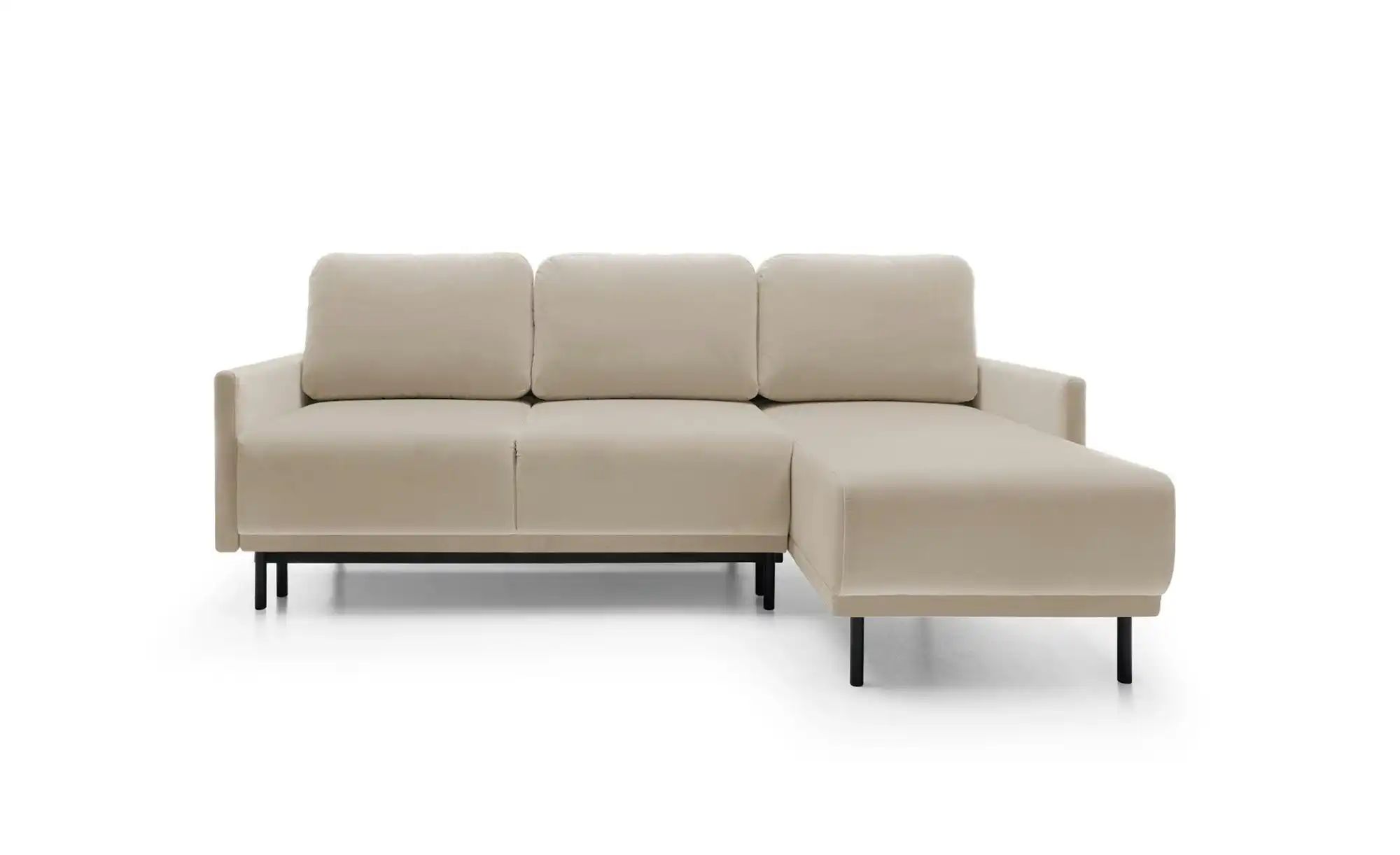 Ecksofa mit Schlaffunktion Hamiel ¦ beige ¦ Maße (cm): B: 212 H: 87 Polster günstig online kaufen