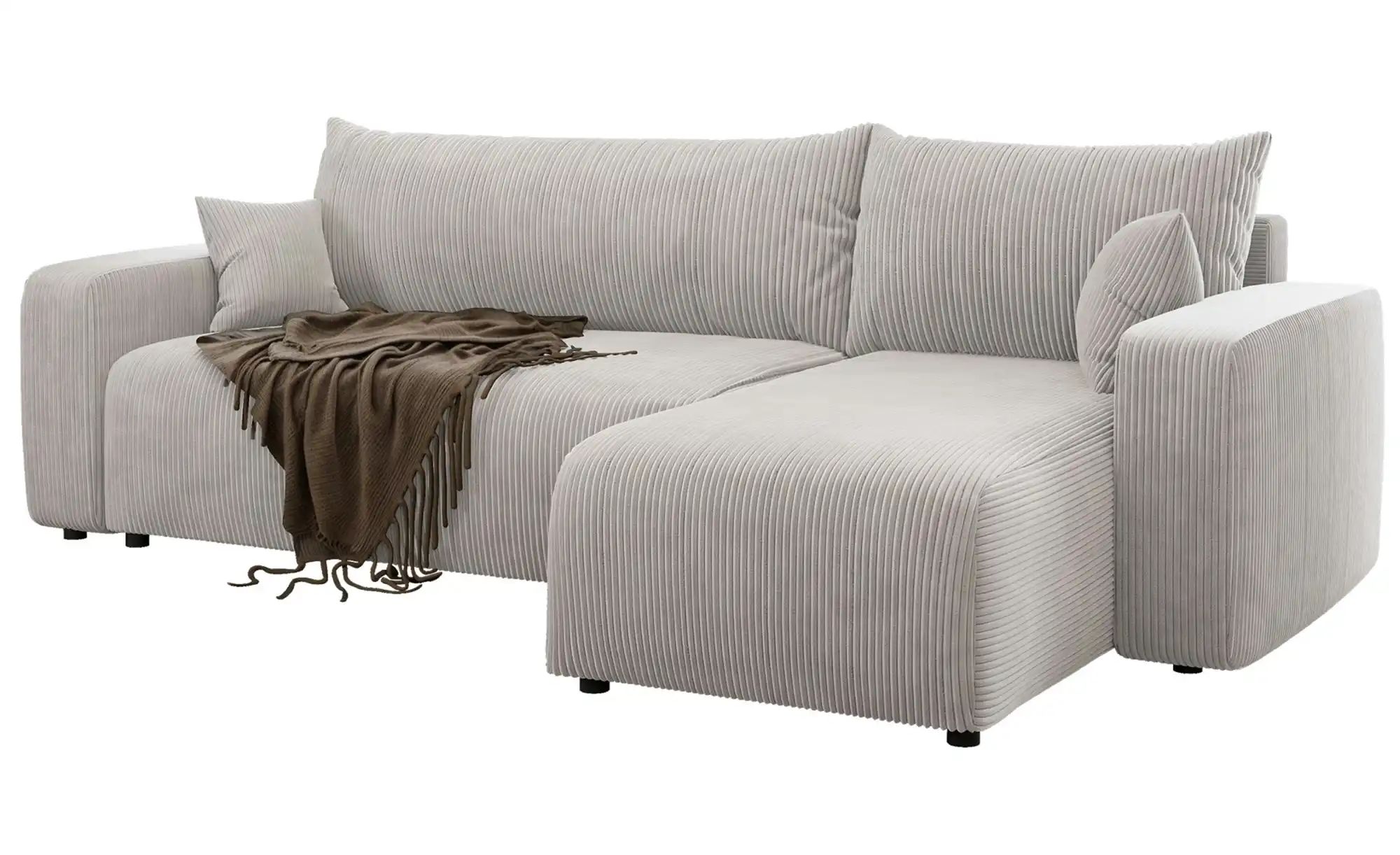 Ecksofa mit Schlaffunktion Pianoni ¦ beige ¦ Maße (cm): B: 244 H: 83 Polste günstig online kaufen