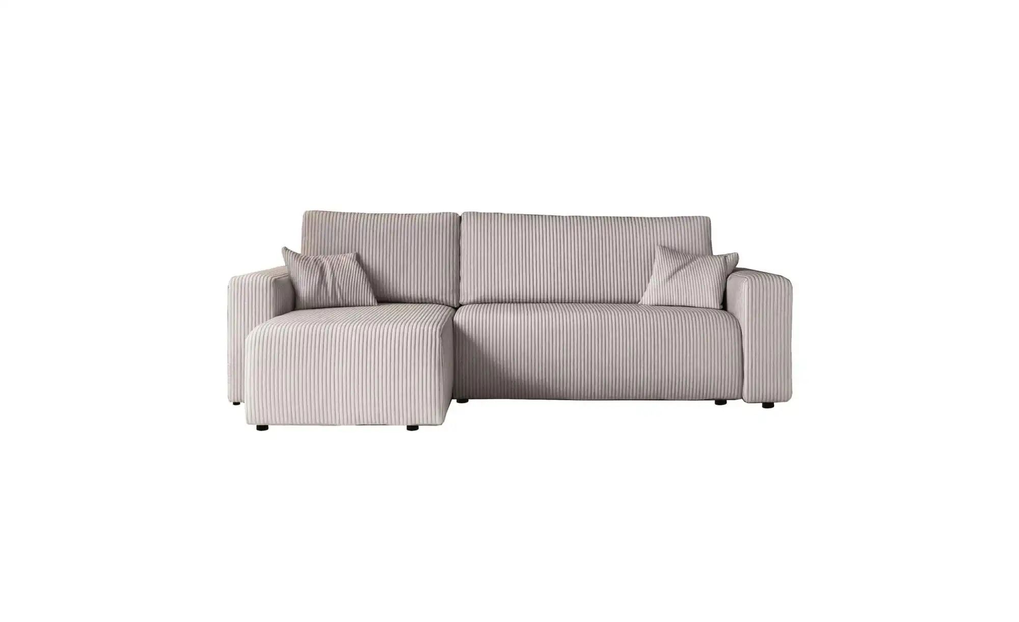 Ecksofa mit Schlaffunktion Pianoni ¦ beige ¦ Maße (cm): B: 244 H: 83 Polste günstig online kaufen