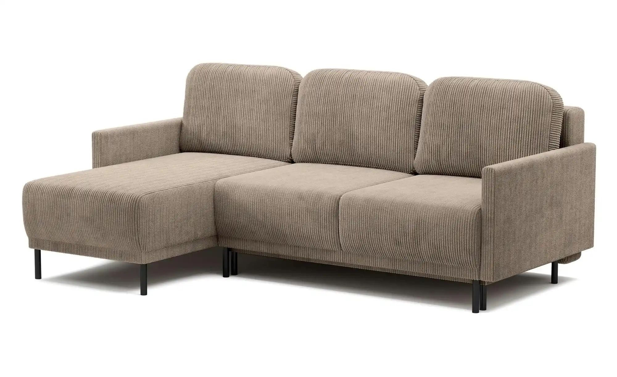 Ecksofa mit Schlaffunktion Hamiel ¦ beige ¦ Maße (cm): B: 212 H: 87 Polster günstig online kaufen