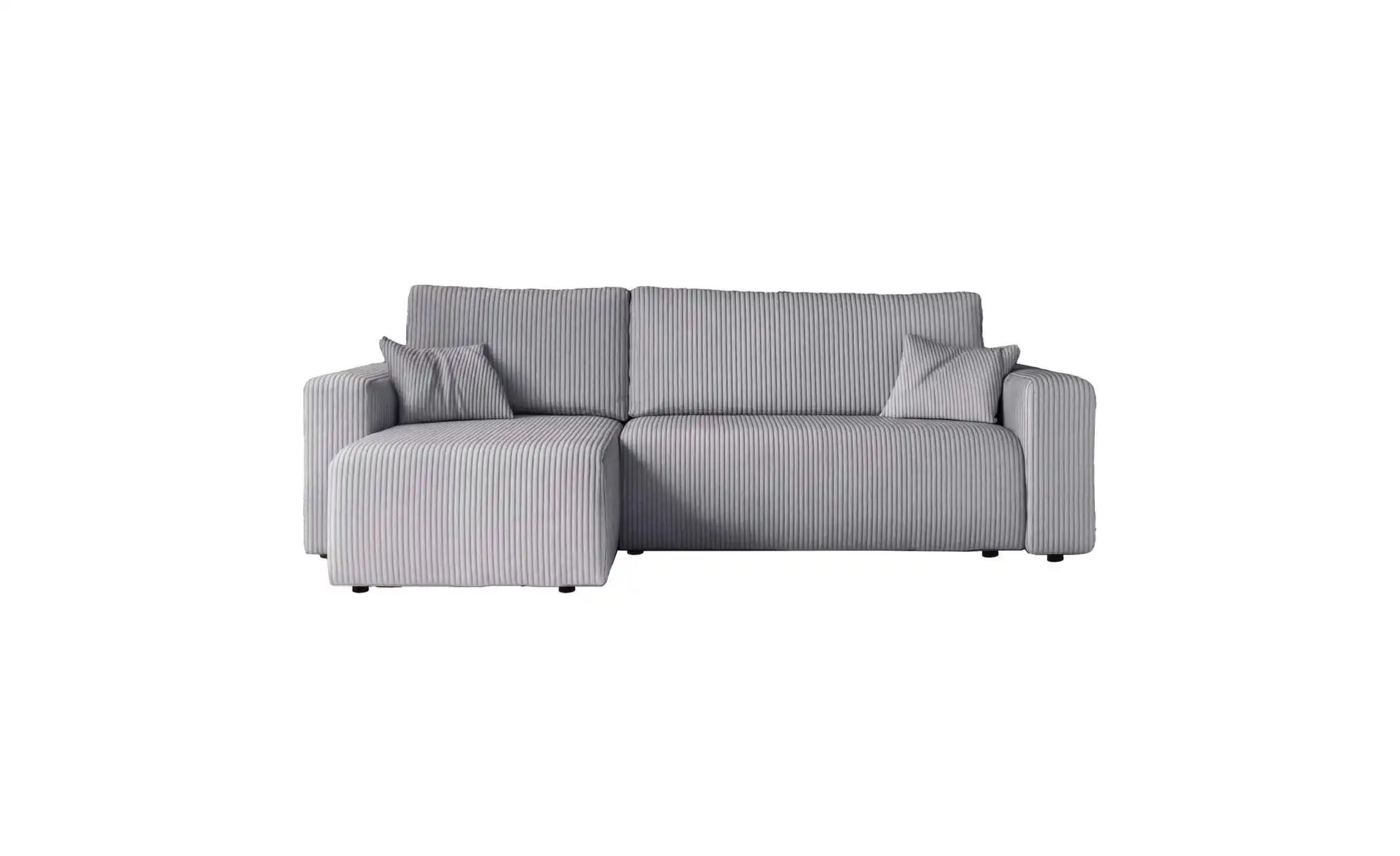 Ecksofa mit Schlaffunktion Pianoni ¦ grau ¦ Maße (cm): B: 244 H: 83 Polster günstig online kaufen