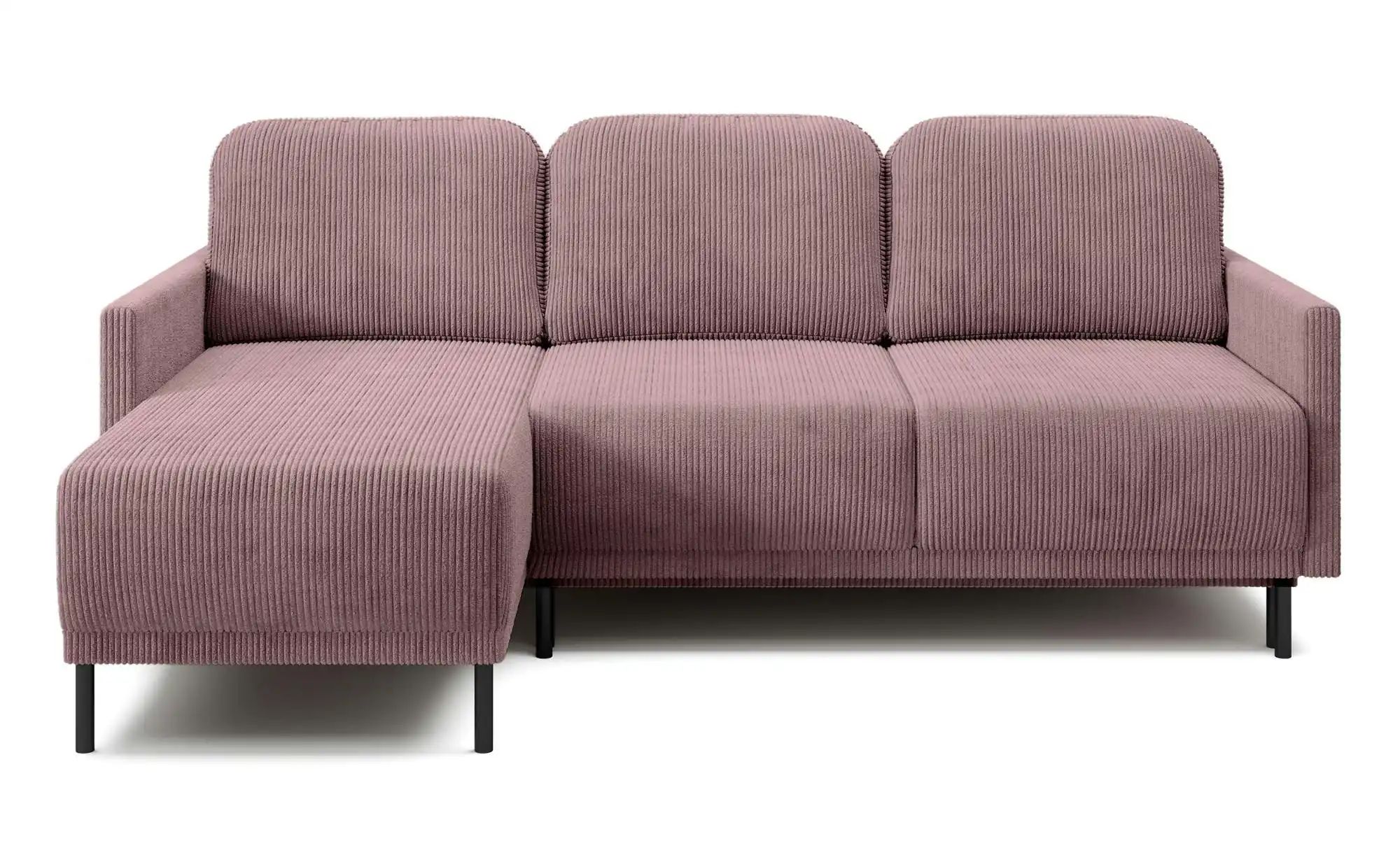 Ecksofa mit Schlaffunktion Hamiel ¦ rosa/pink ¦ Maße (cm): B: 212 H: 87 Pol günstig online kaufen