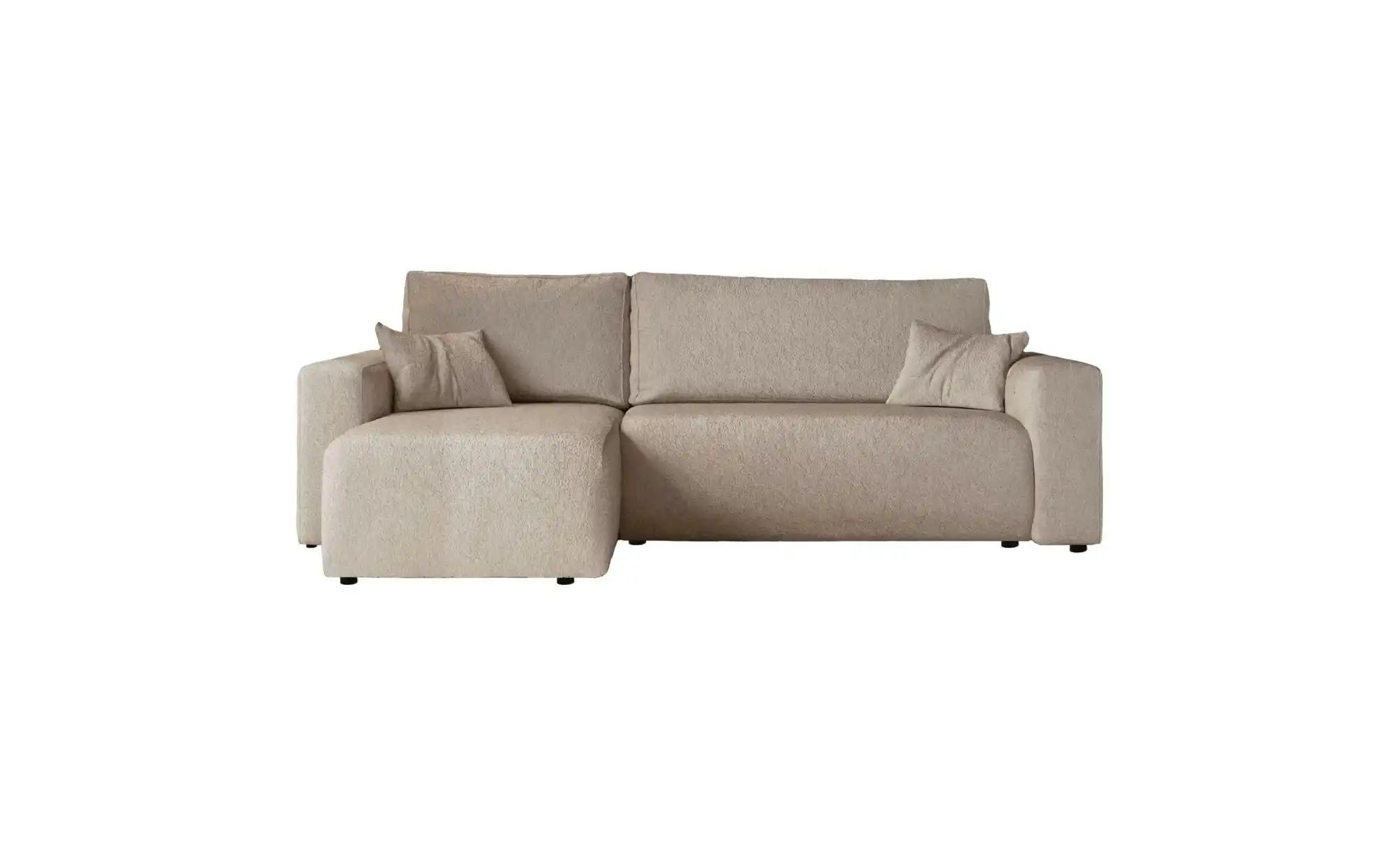 Ecksofa mit Schlaffunktion Pianoni ¦ beige ¦ Maße (cm): B: 244 H: 83 Polste günstig online kaufen