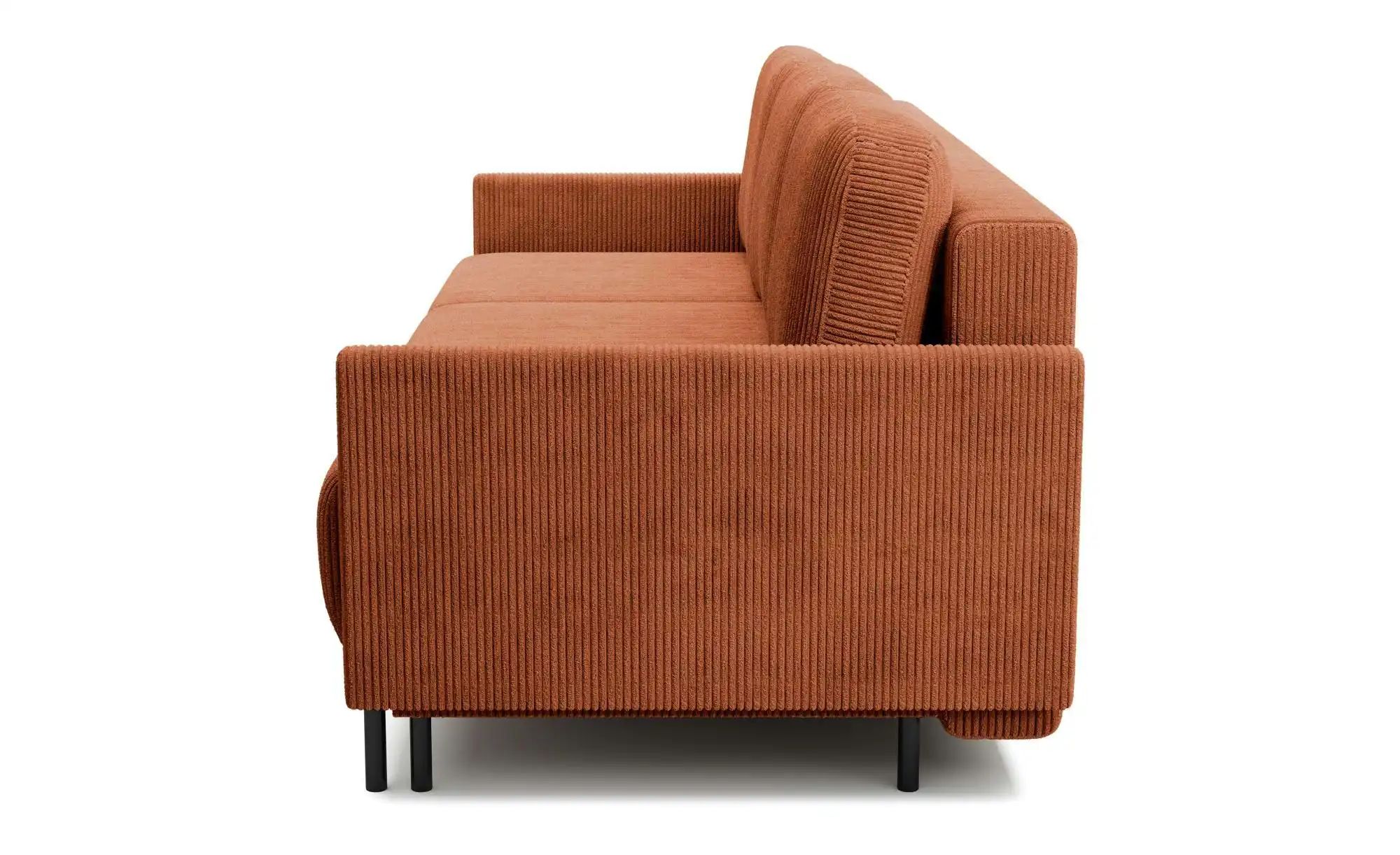 Thumbnail - Selsey Einzelsofa mit Schlaffunktion Hamiel ¦ kupfer ¦ Maße (cm): B: 212 H: 87 Polstermöbel > Sofas > 3-Sitzer - Höffner