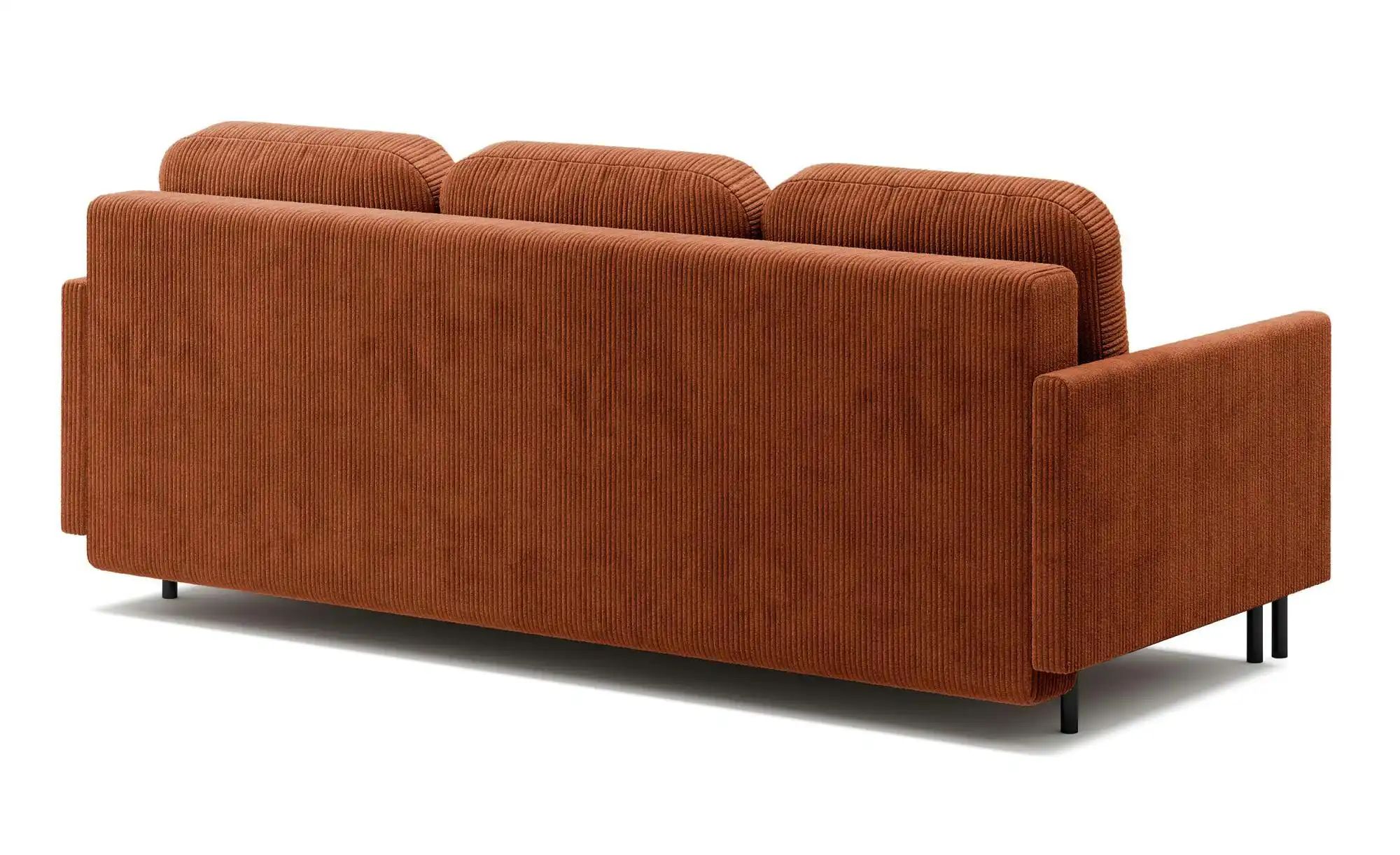 Thumbnail - Selsey Einzelsofa mit Schlaffunktion Hamiel ¦ kupfer ¦ Maße (cm): B: 212 H: 87 Polstermöbel > Sofas > 3-Sitzer - Höffner