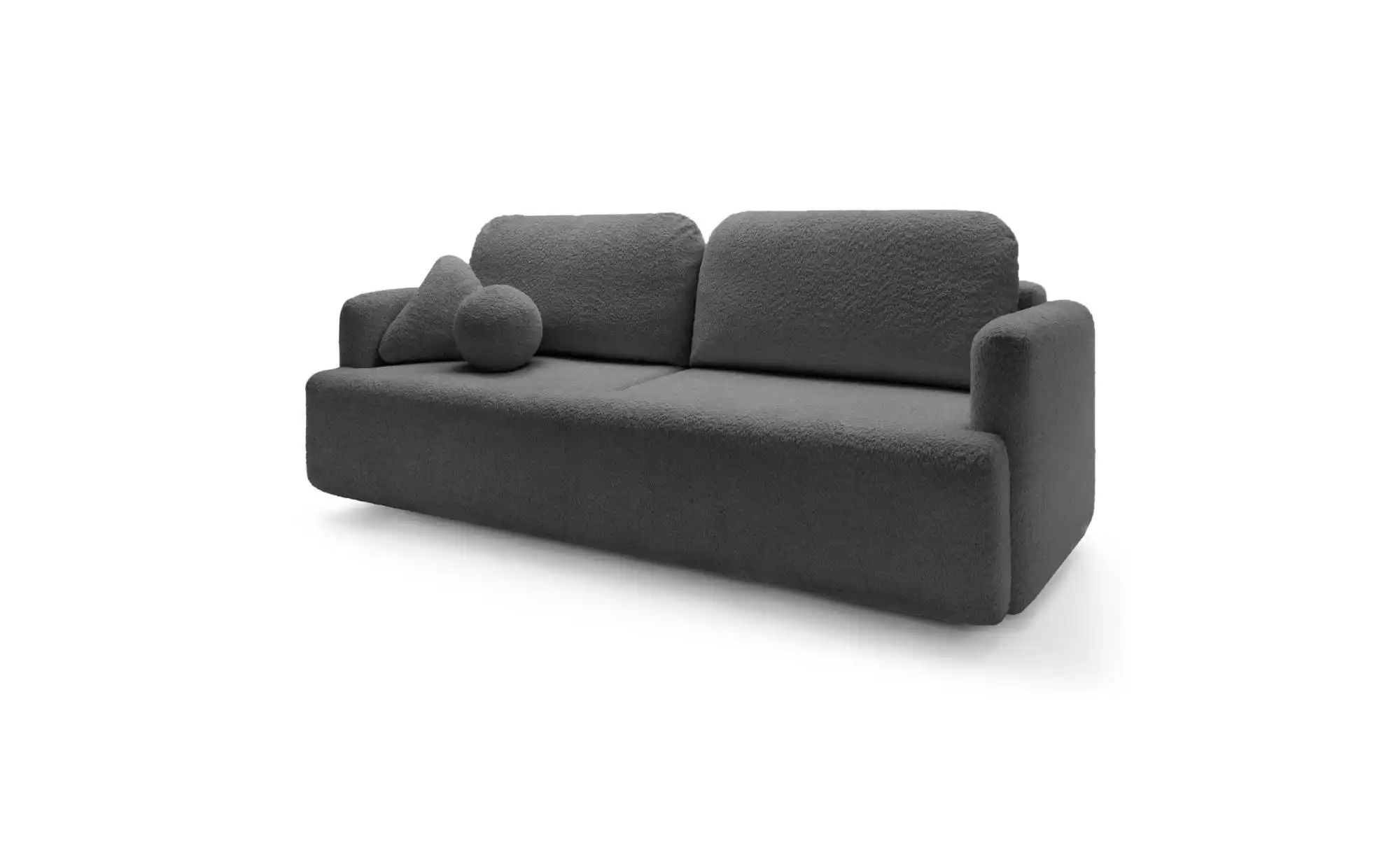 Einzelsofa mit Schlaffunktion Lambina ¦ grau ¦ Maße (cm): B: 227 H: 92 Pols günstig online kaufen