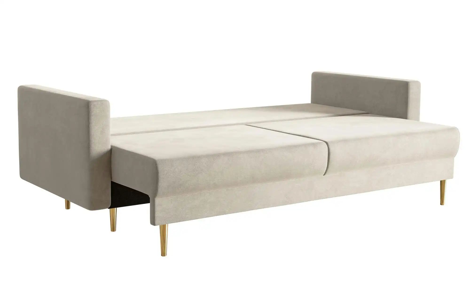 Einzelsofa mit Schlaffunktion Valico ¦ beige ¦ Maße (cm): B: 230 H: 90 Pols günstig online kaufen