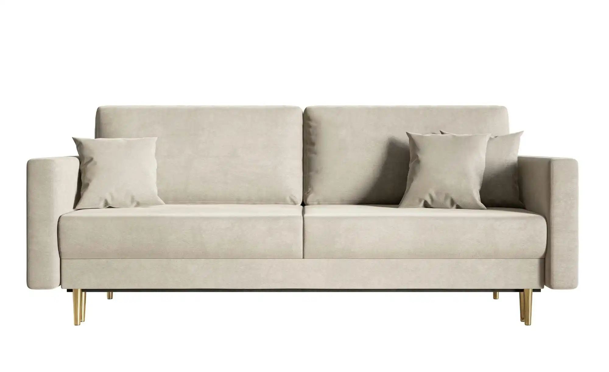 Einzelsofa mit Schlaffunktion Valico ¦ beige ¦ Maße (cm): B: 230 H: 90 Pols günstig online kaufen
