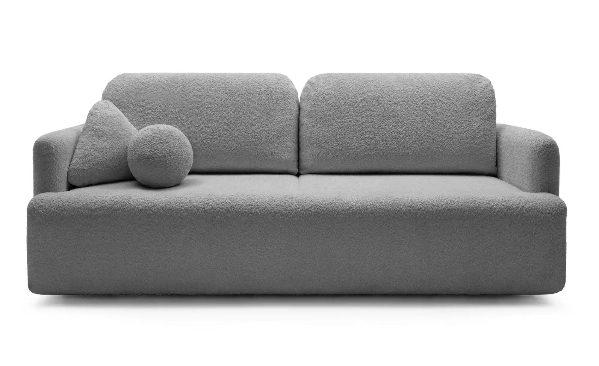 Einzelsofa mit Schlaffunktion Lambina ¦ grau ¦ Maße (cm): B: 227 H: 92 Pols günstig online kaufen