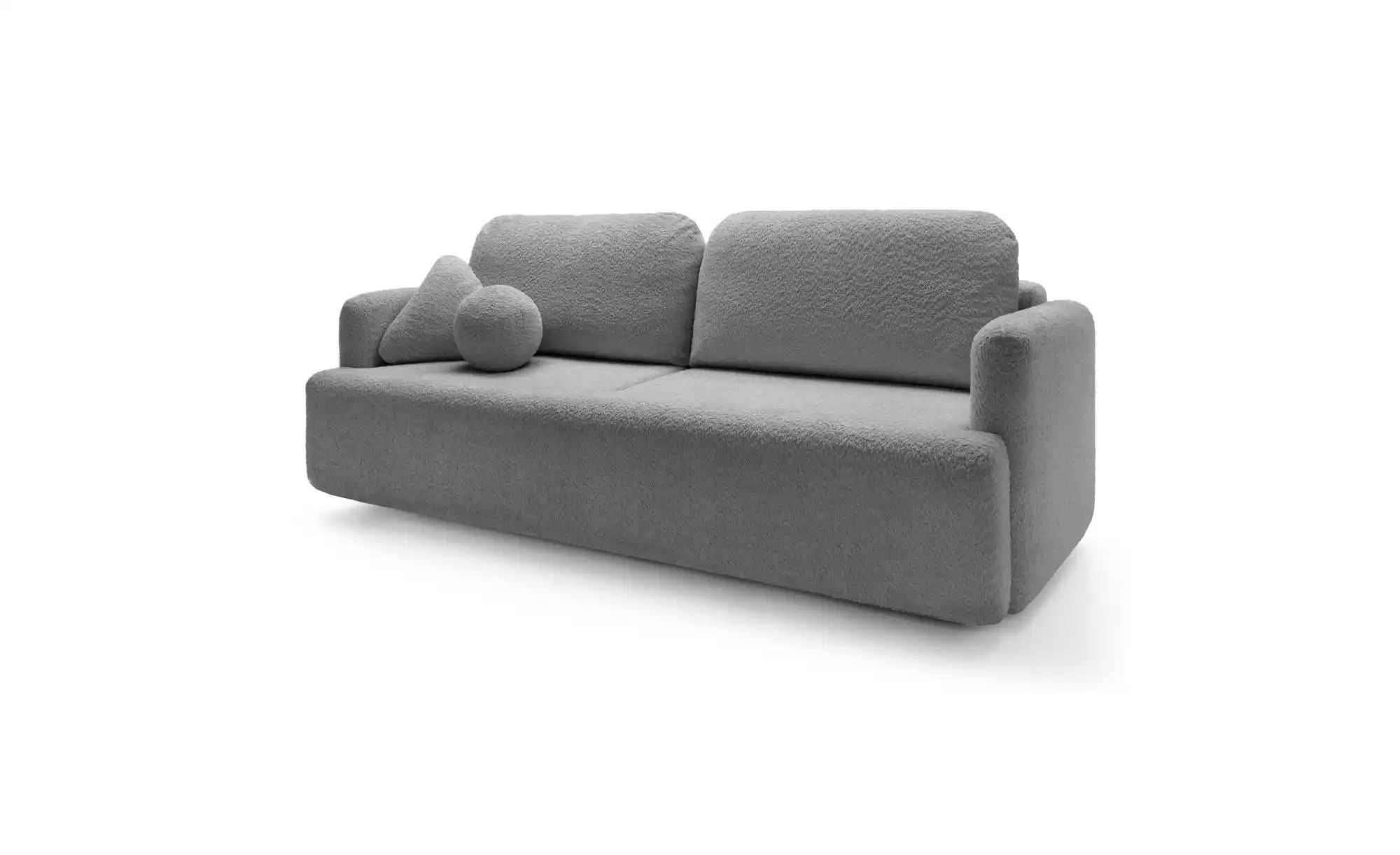 Einzelsofa mit Schlaffunktion Lambina ¦ grau ¦ Maße (cm): B: 227 H: 92 Pols günstig online kaufen