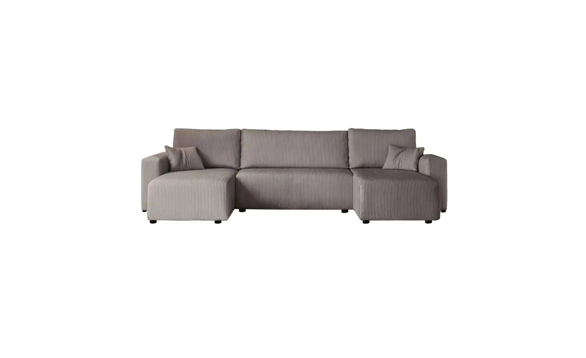 Wohnlandschaft mit Schlaffunktion Pianoni ¦ beige ¦ Maße (cm): B: 312 H: 83 günstig online kaufen